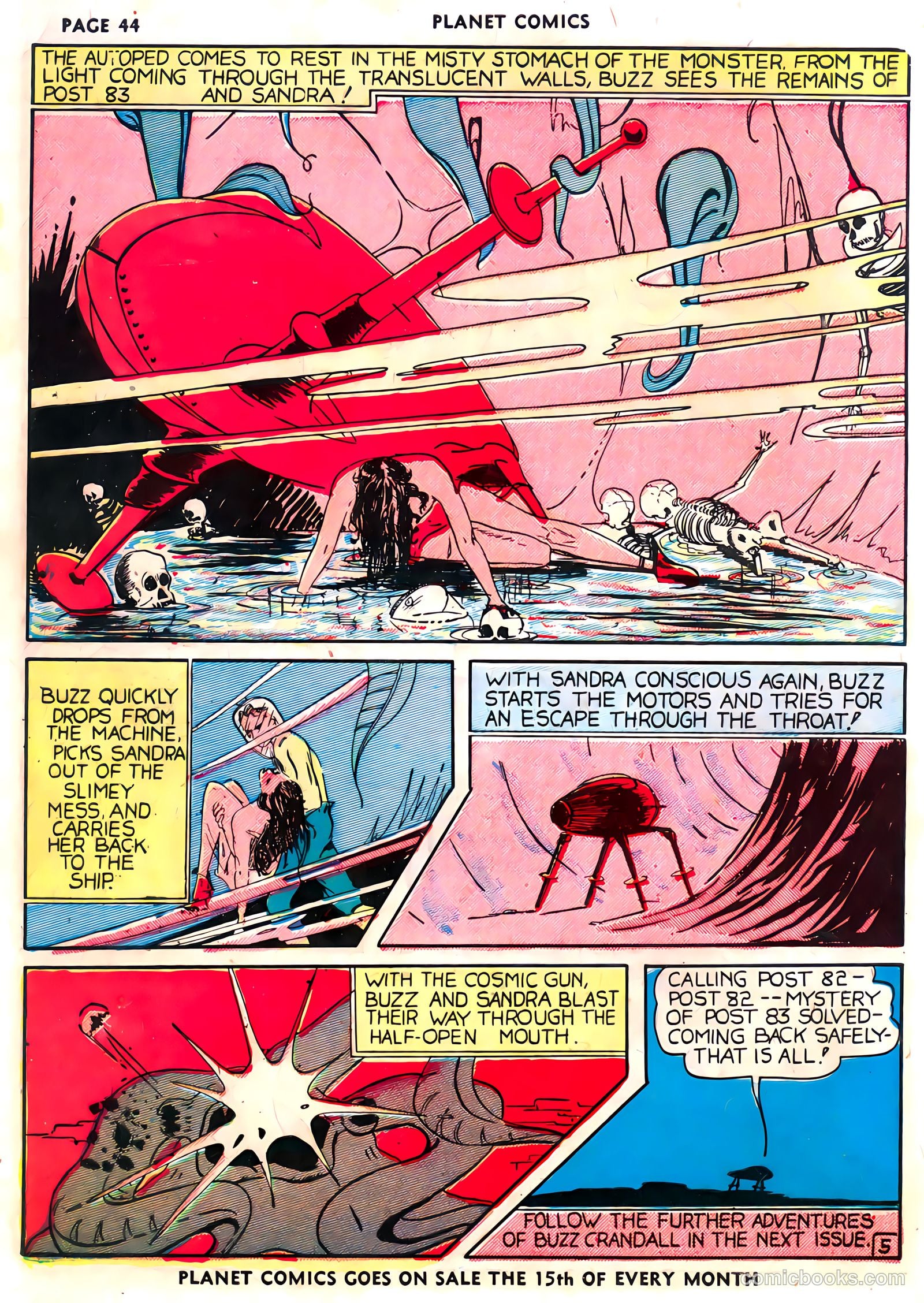 Planet Comics #3 (1940) — page 46 of 68