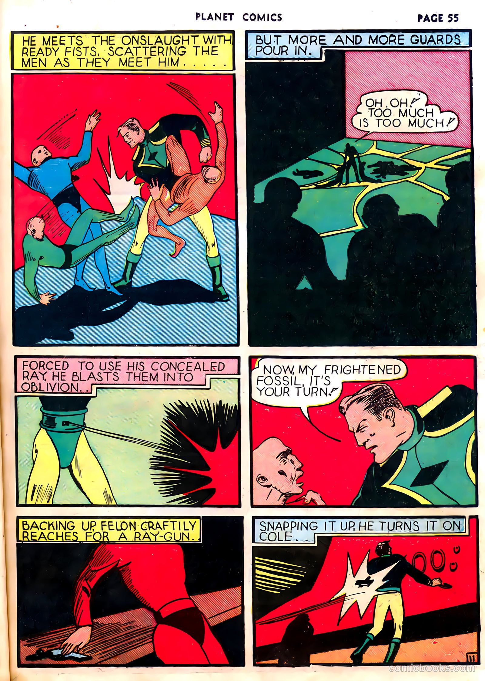 Planet Comics #3 (1940) — page 57 of 68