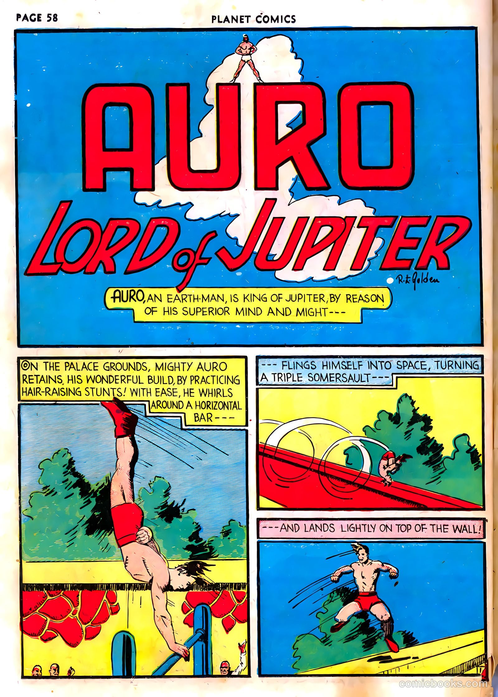 Planet Comics #3 (1940) — page 60 of 68