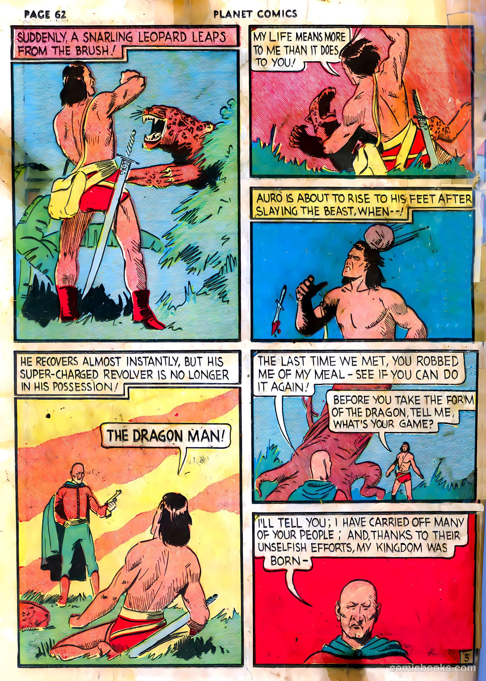 Planet Comics #3 (1940) — page 64 of 68