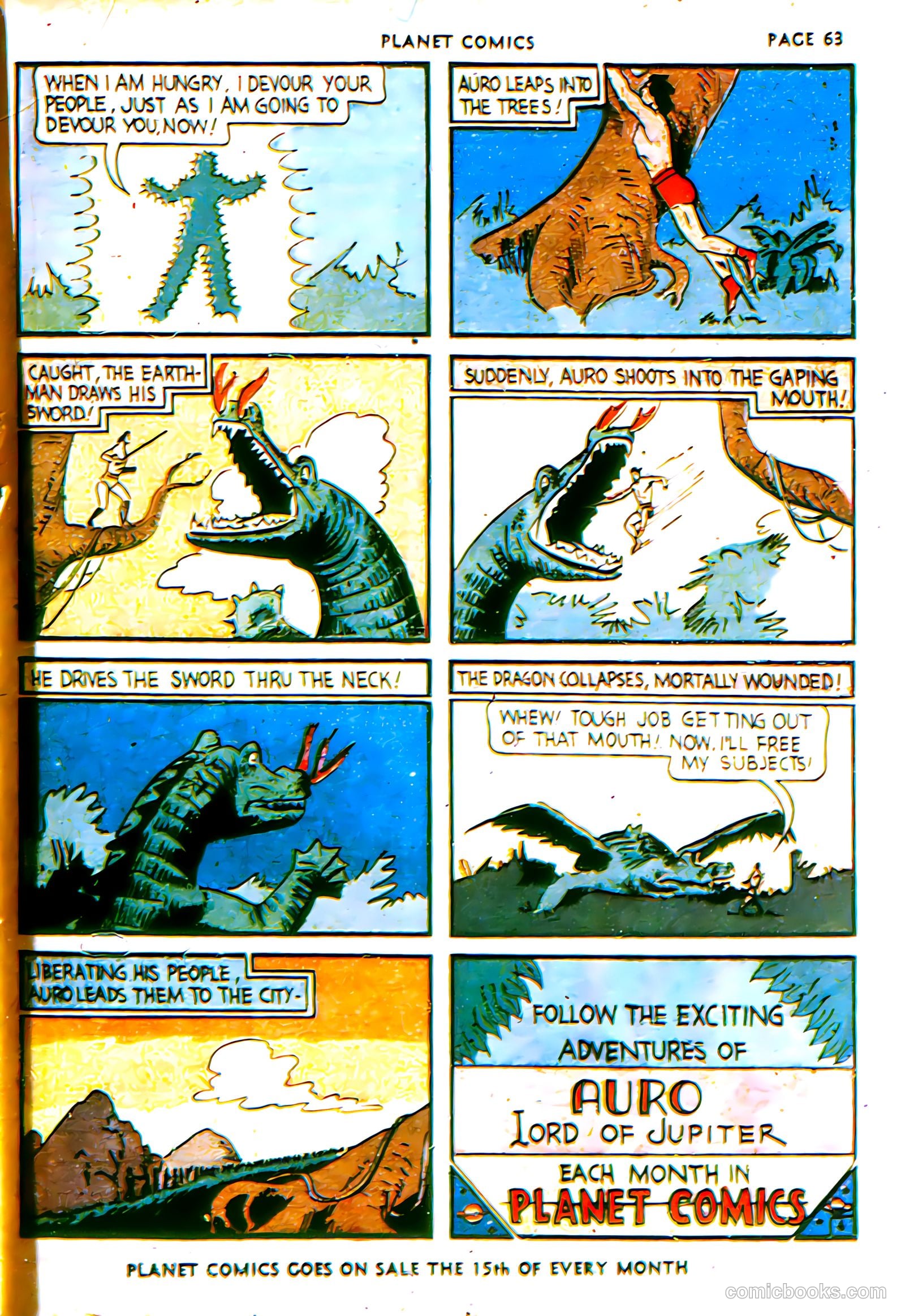 Planet Comics #3 (1940) — page 65 of 68