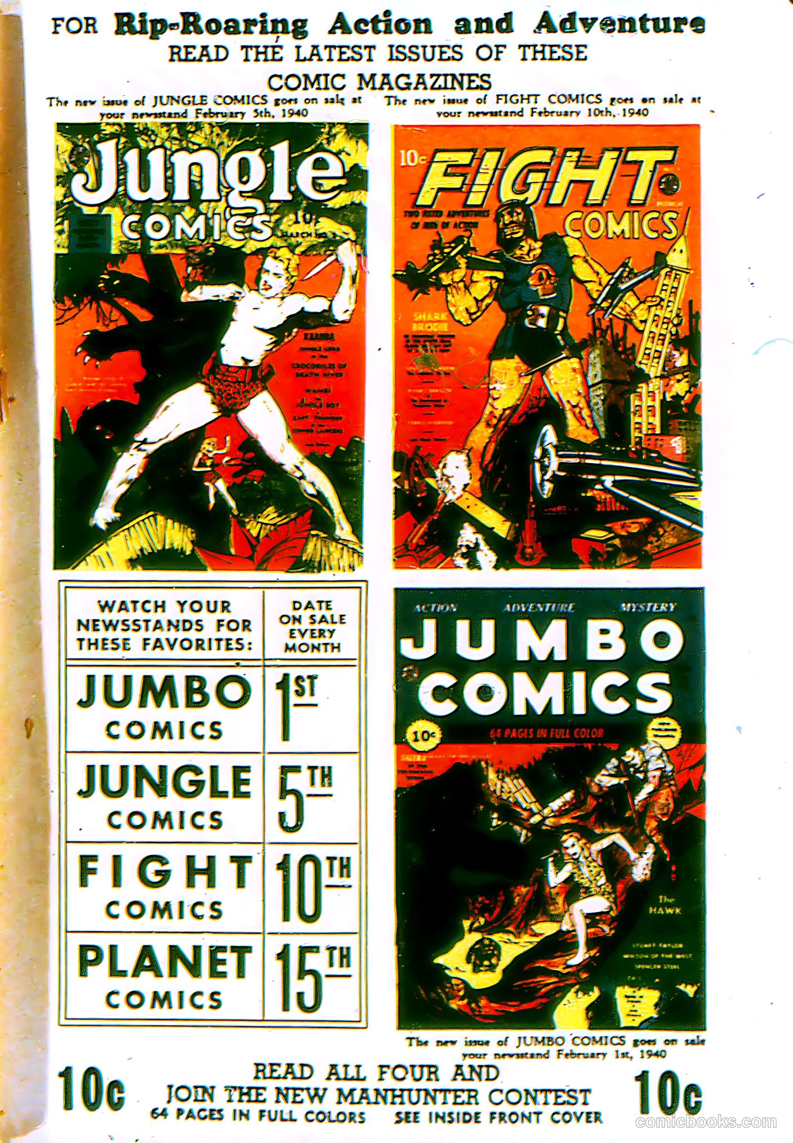 Planet Comics #3 (1940) — page 67 of 68
