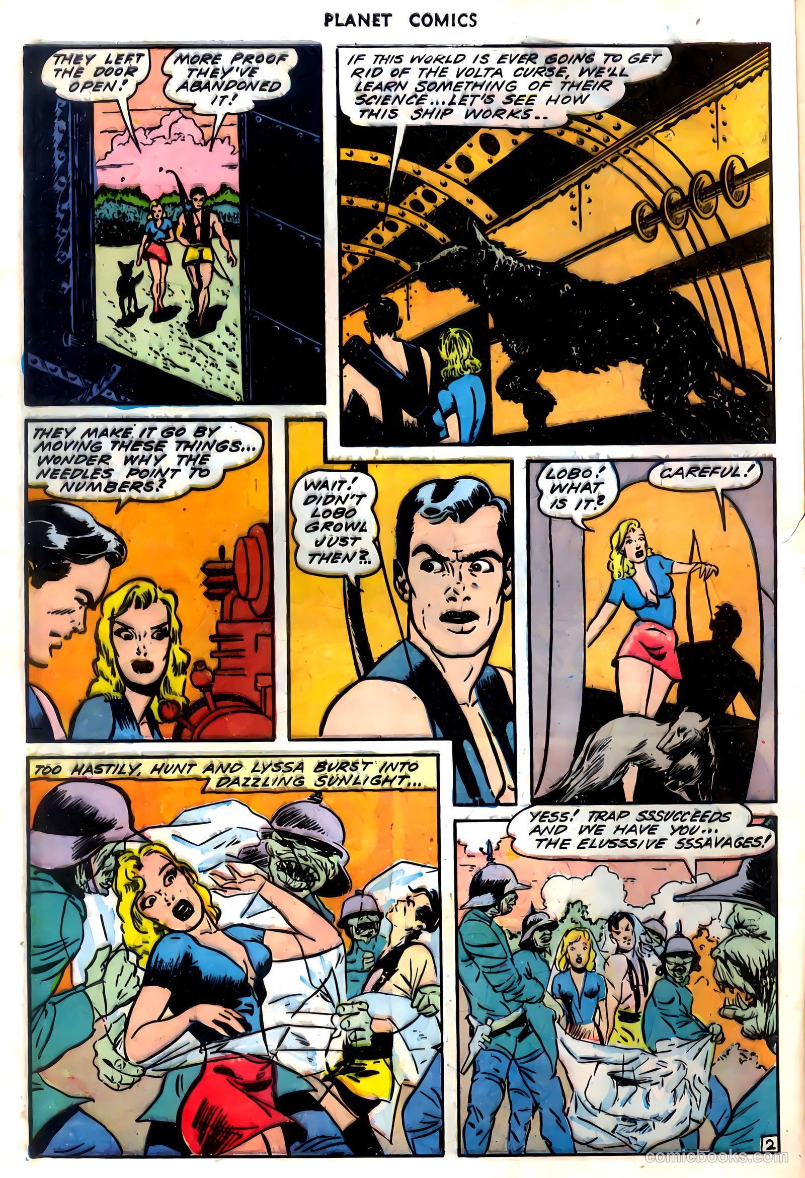 Planet Comics #30 (1944) — page 4 of 52