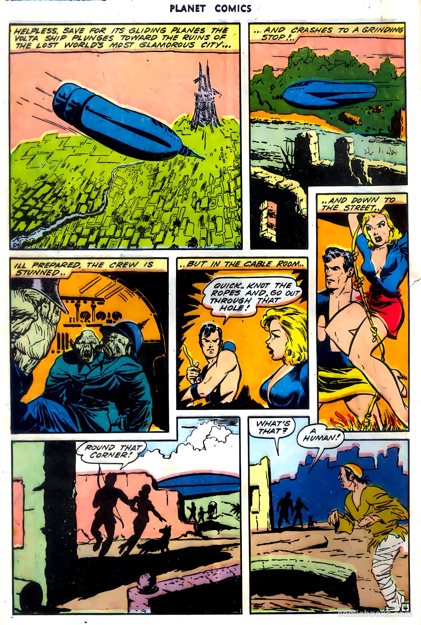 Planet Comics #30 (1944) — page 6 of 52