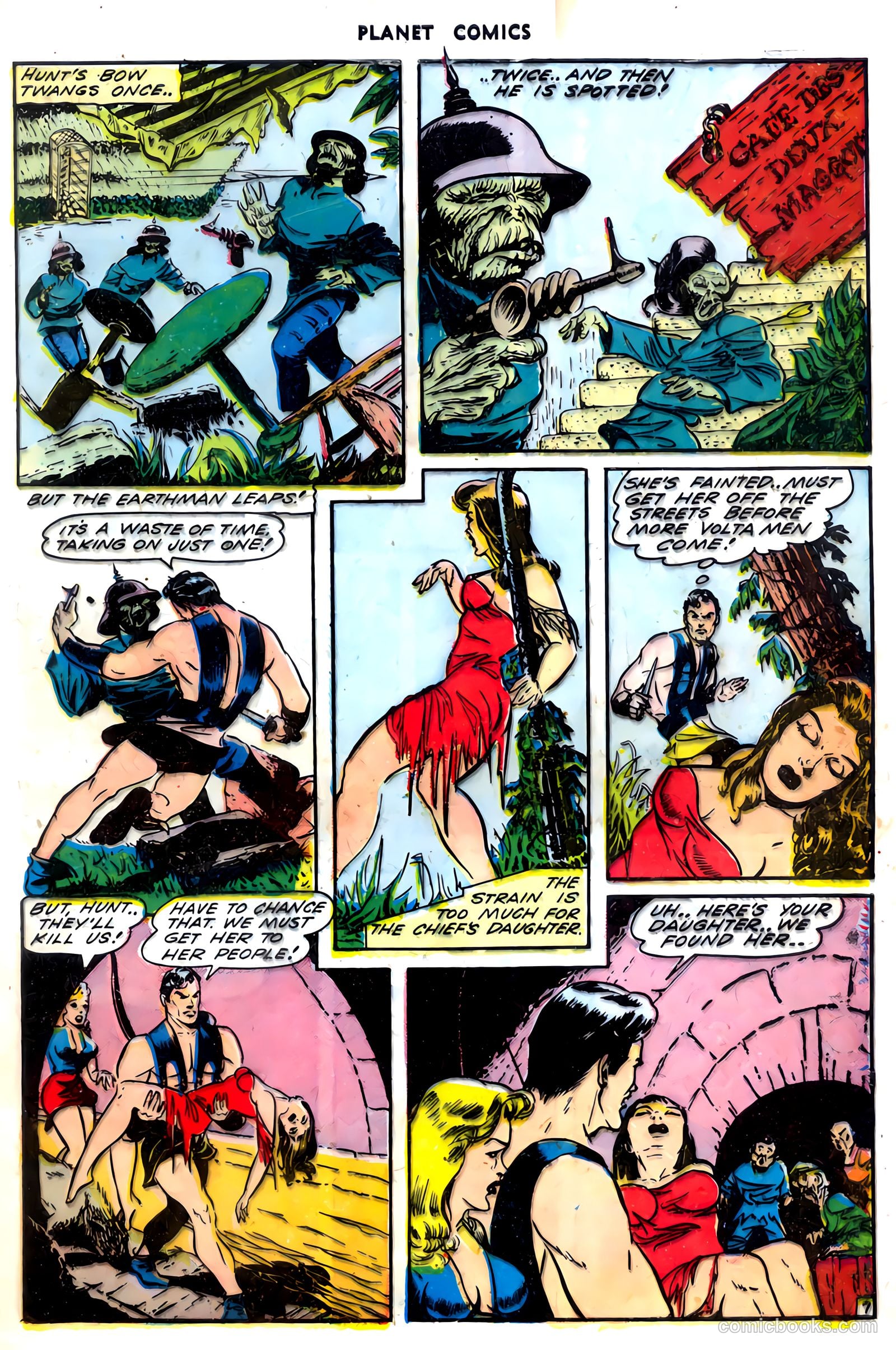 Planet Comics #30 (1944) — page 9 of 52