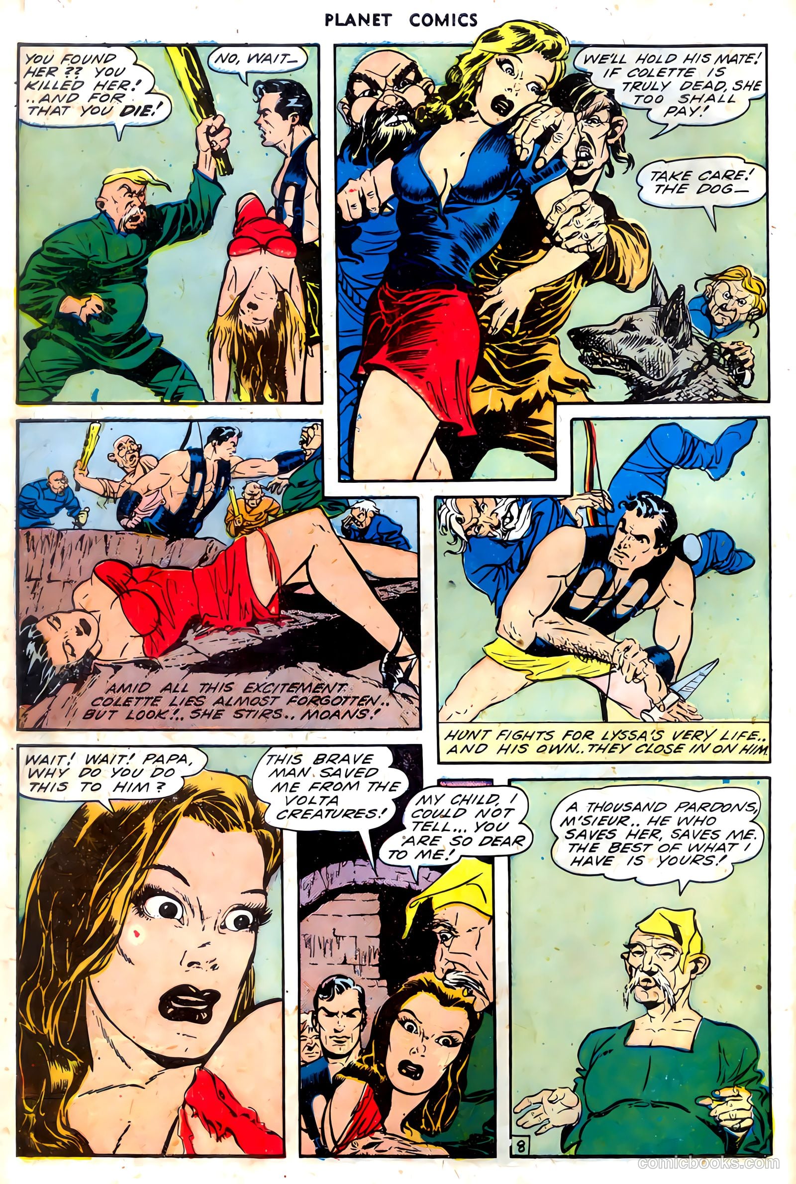 Planet Comics #30 (1944) — page 10 of 52