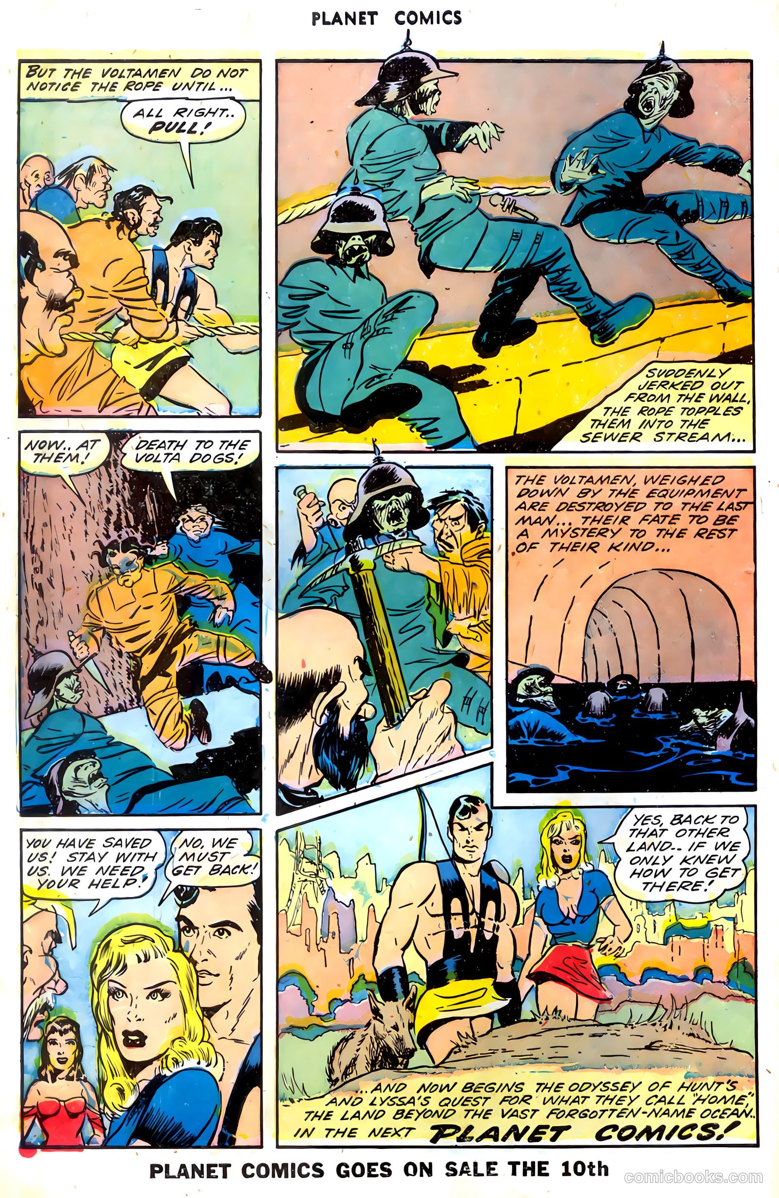 Planet Comics #30 (1944) — page 12 of 52