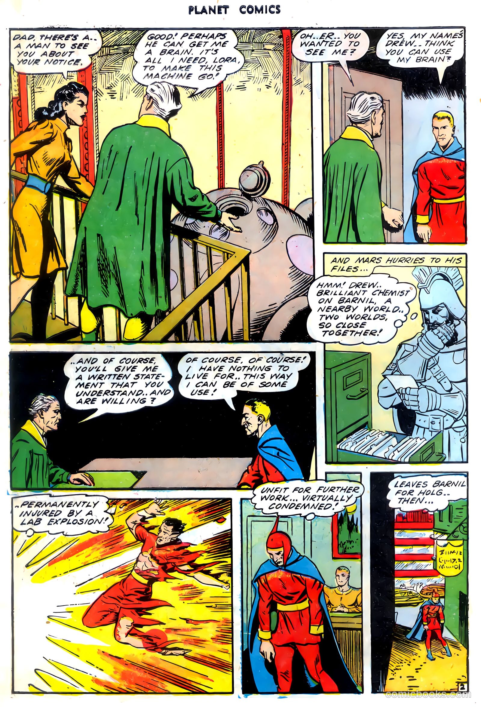 Planet Comics #30 (1944) — page 14 of 52
