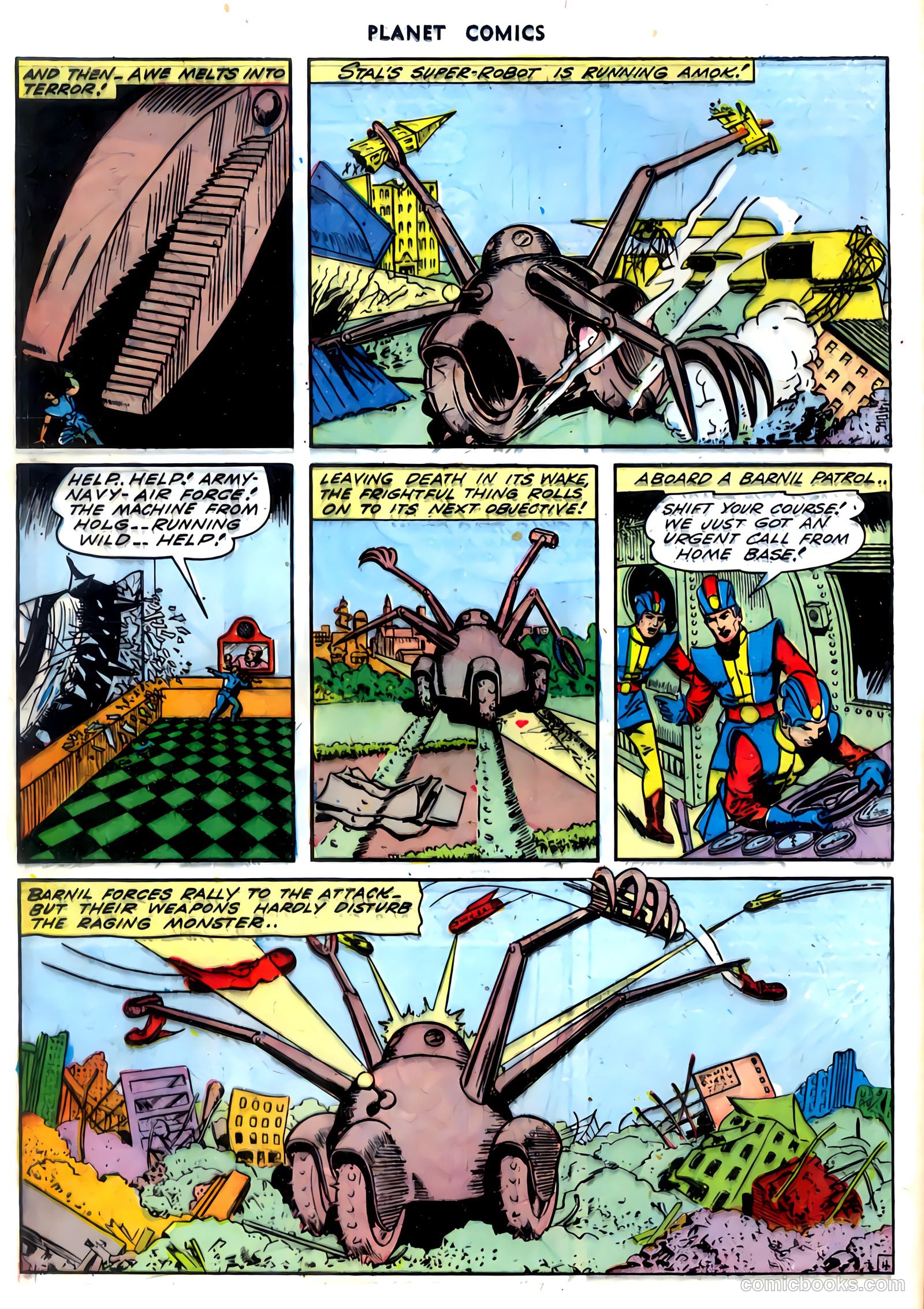 Planet Comics #30 (1944) — page 16 of 52