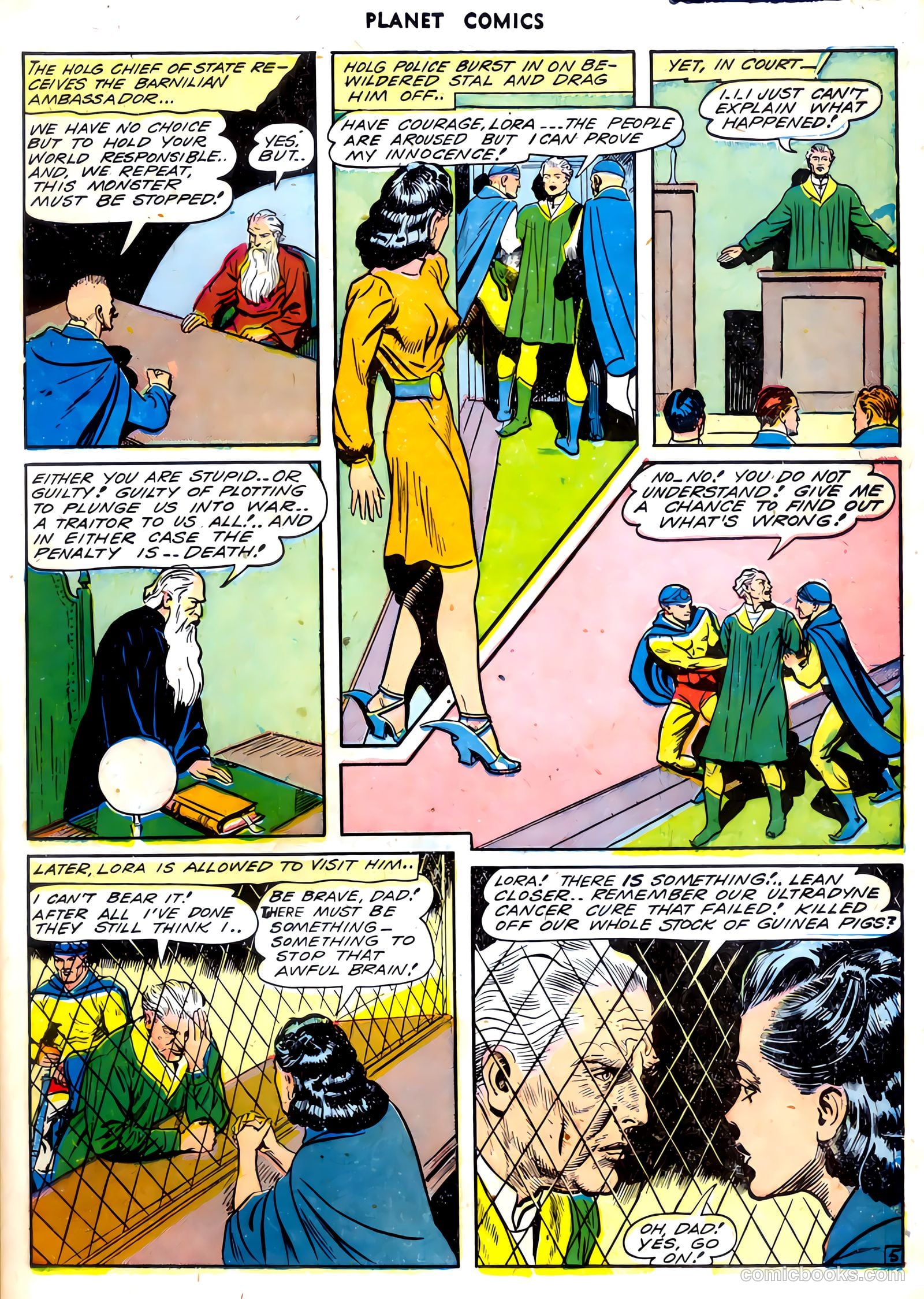Planet Comics #30 (1944) — page 17 of 52