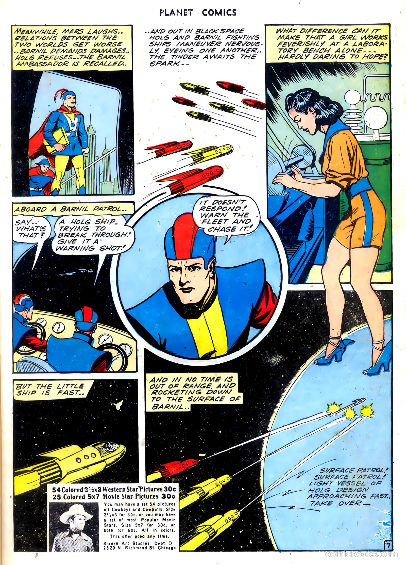 Planet Comics #30 (1944) — page 19 of 52