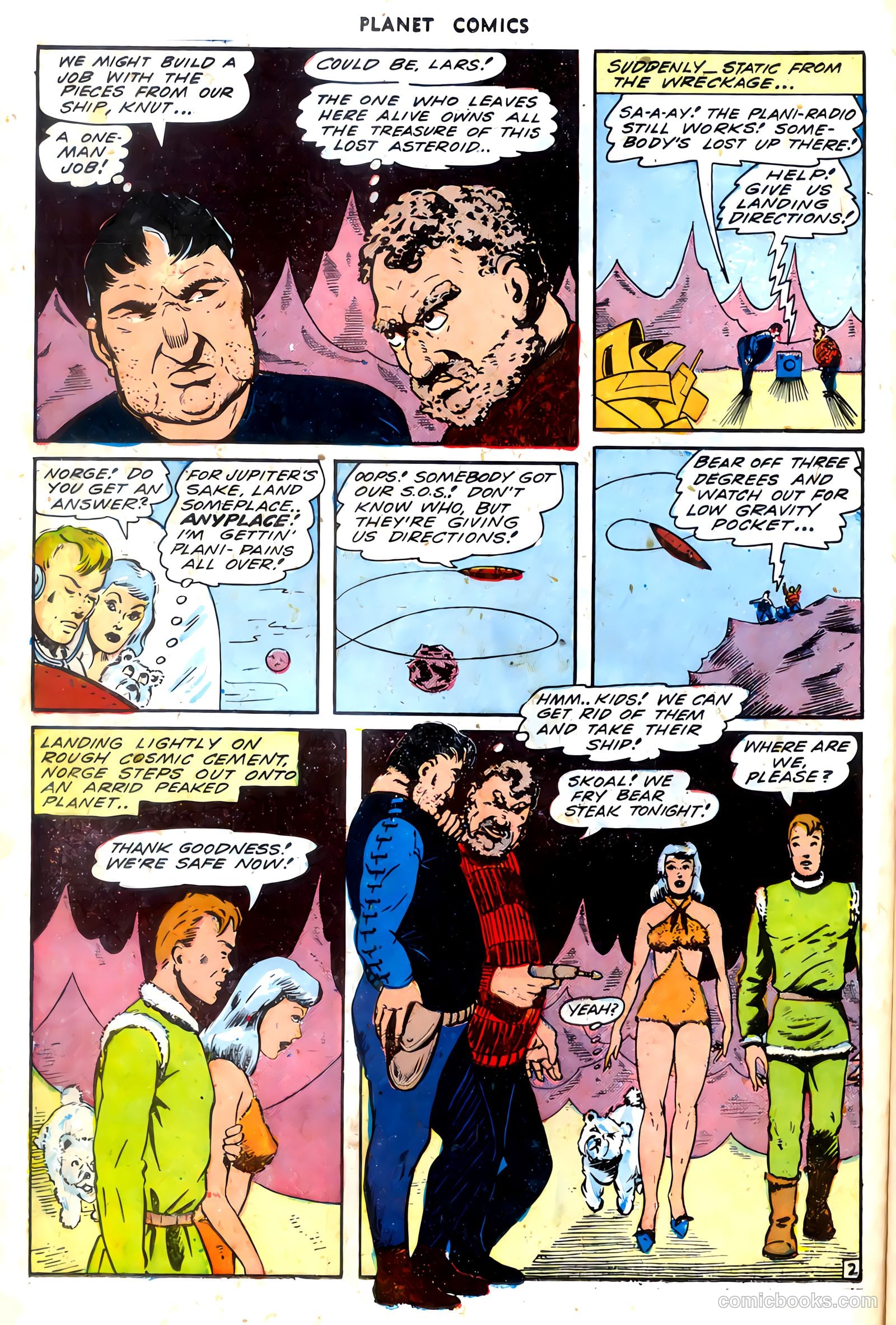 Planet Comics #30 (1944) — page 22 of 52