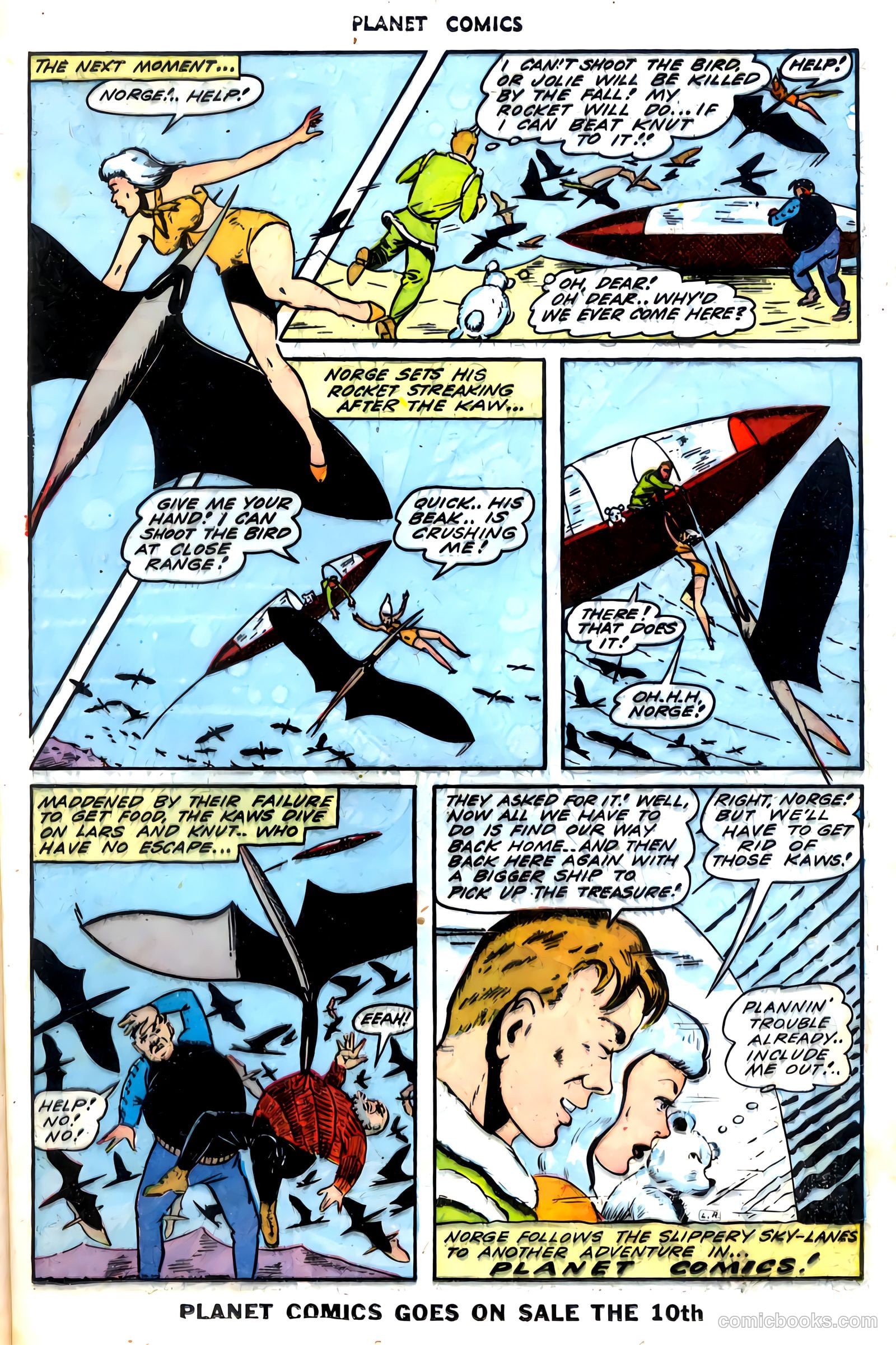 Planet Comics #30 (1944) — page 25 of 52