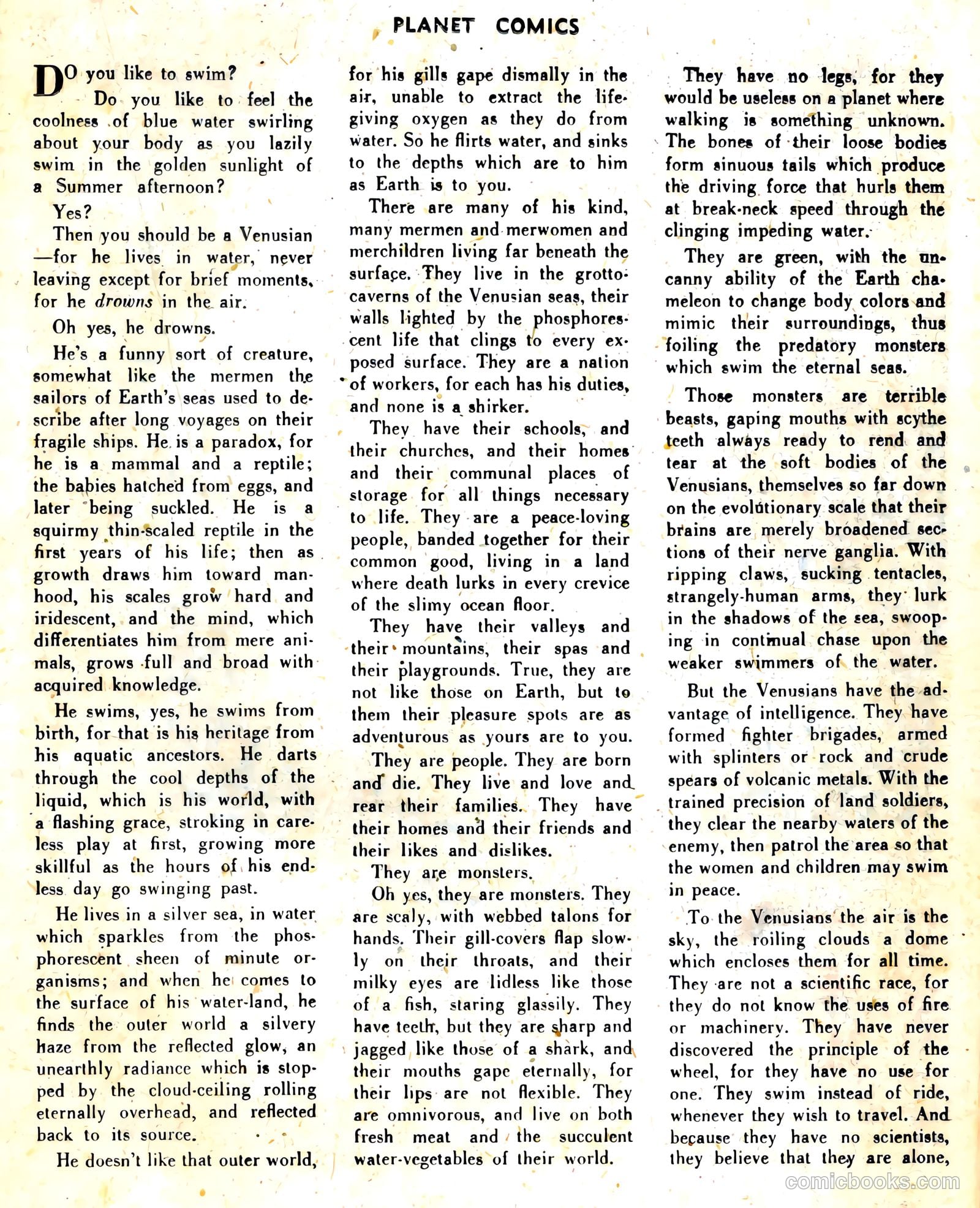 Planet Comics #30 (1944) — page 27 of 52