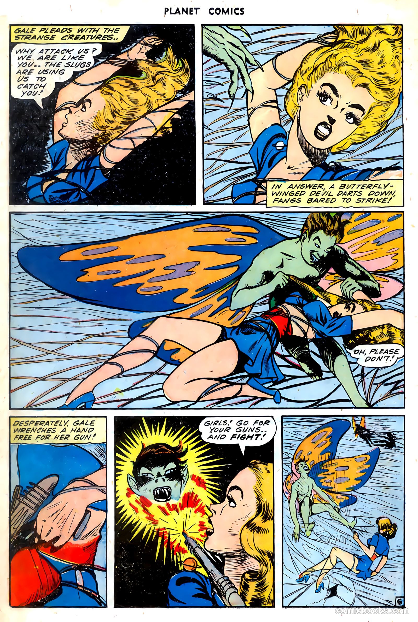 Planet Comics #30 (1944) — page 34 of 52