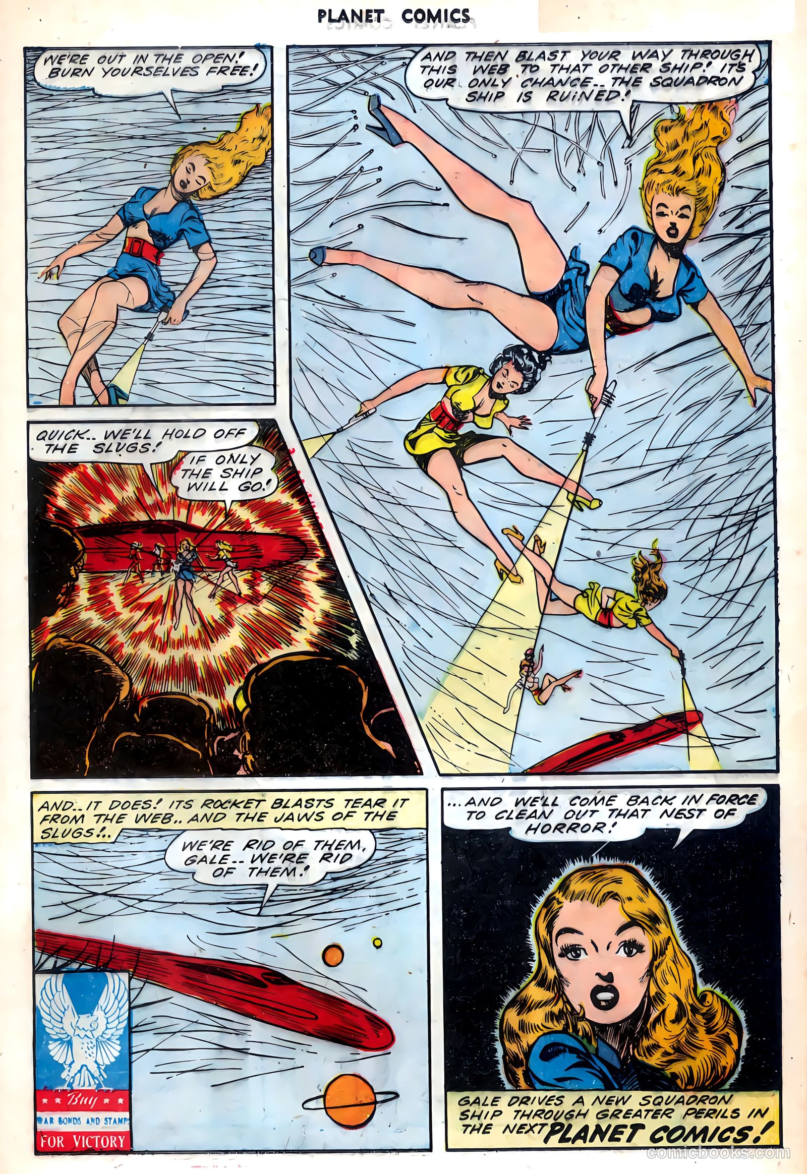 Planet Comics #30 (1944) — page 35 of 52