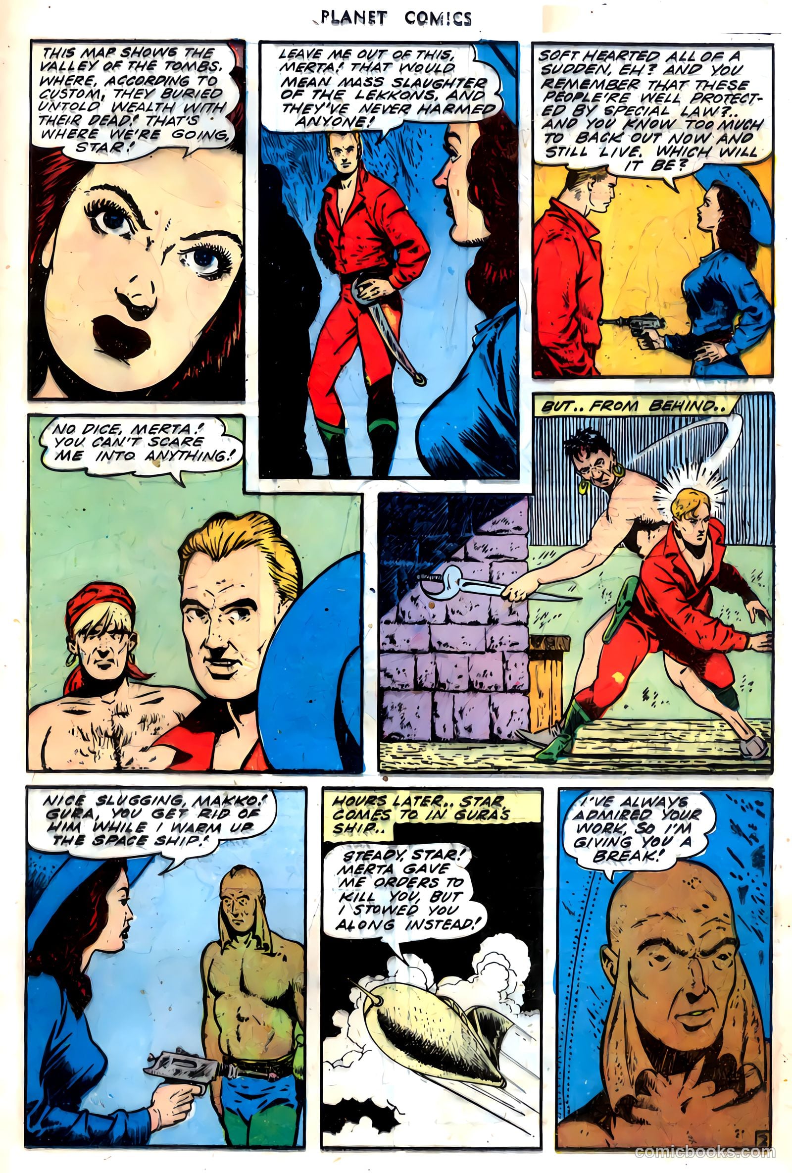 Planet Comics #30 (1944) — page 37 of 52