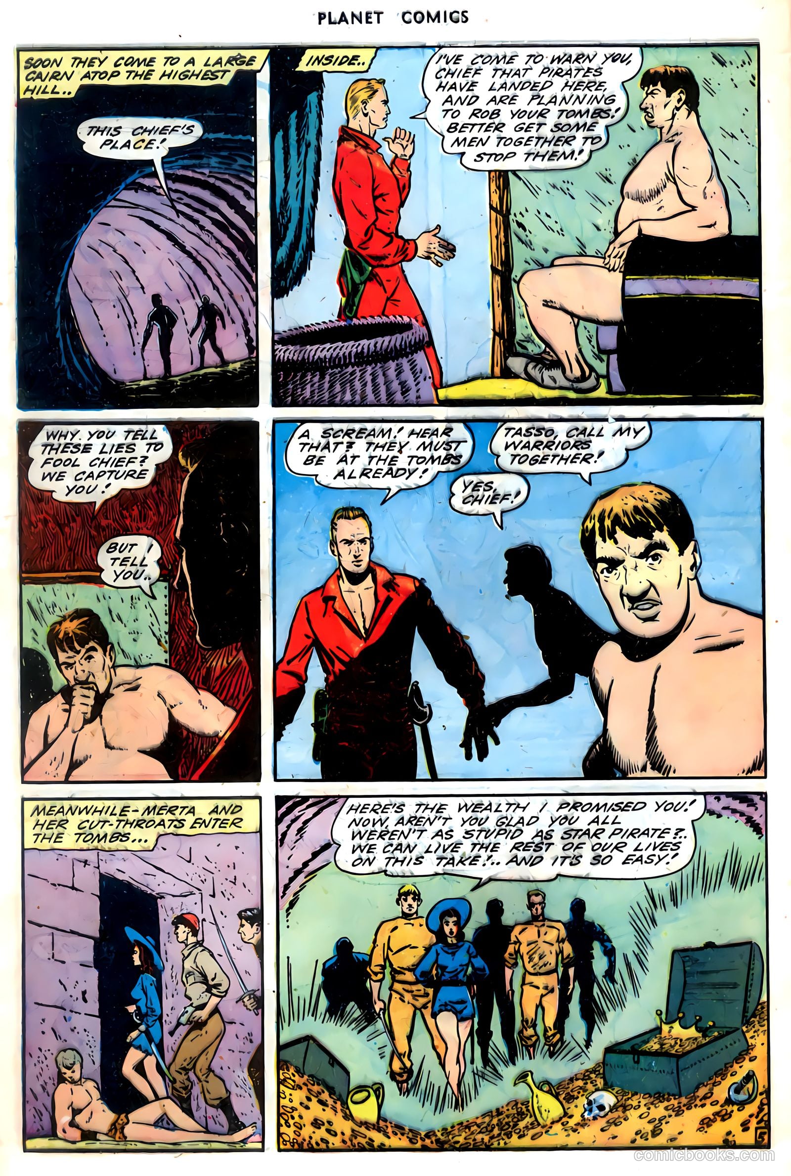 Planet Comics #30 (1944) — page 40 of 52