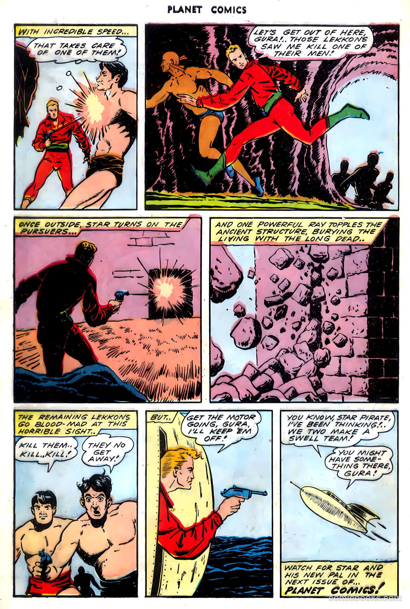 Planet Comics #30 (1944) — page 42 of 52
