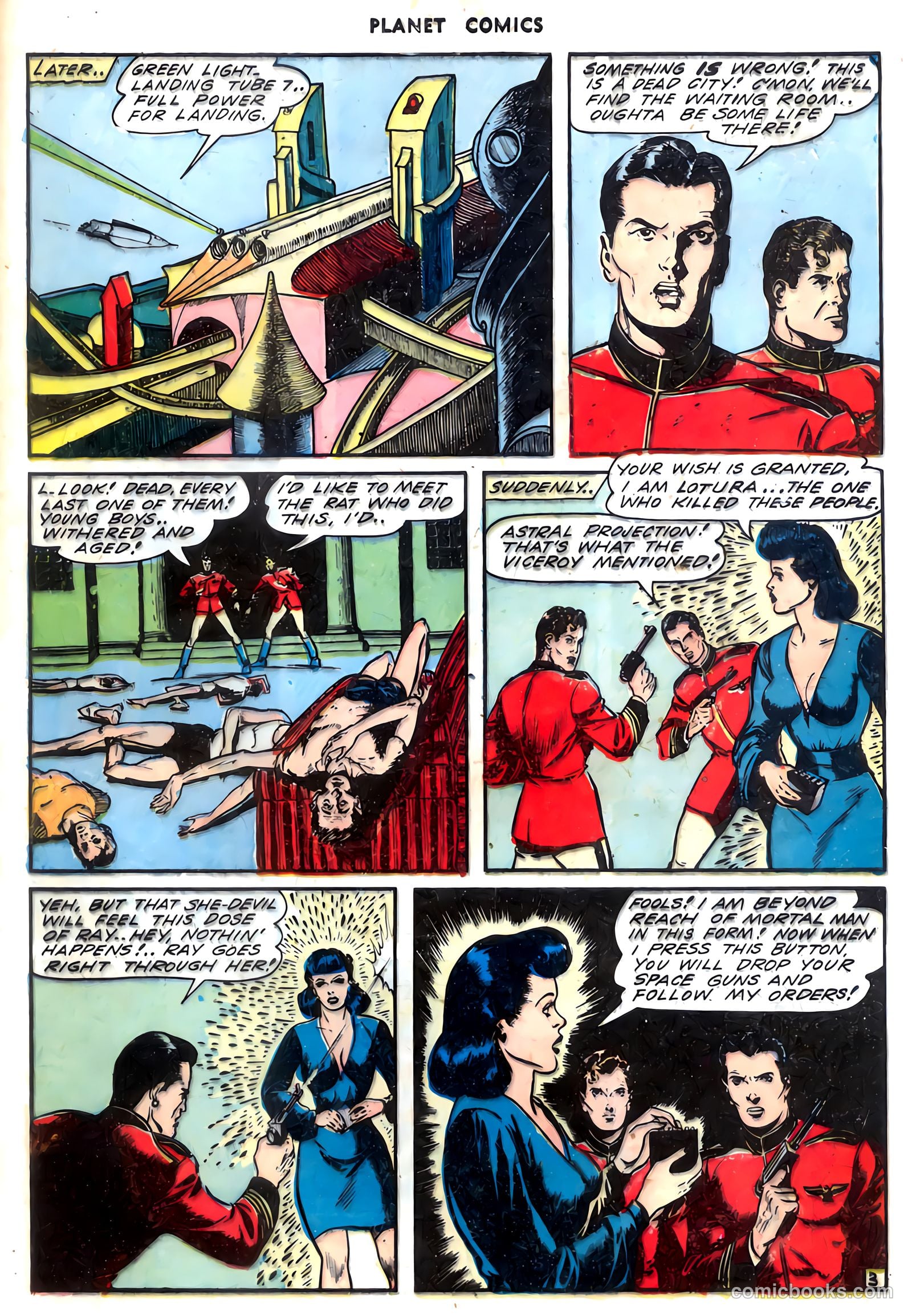 Planet Comics #30 (1944) — page 45 of 52