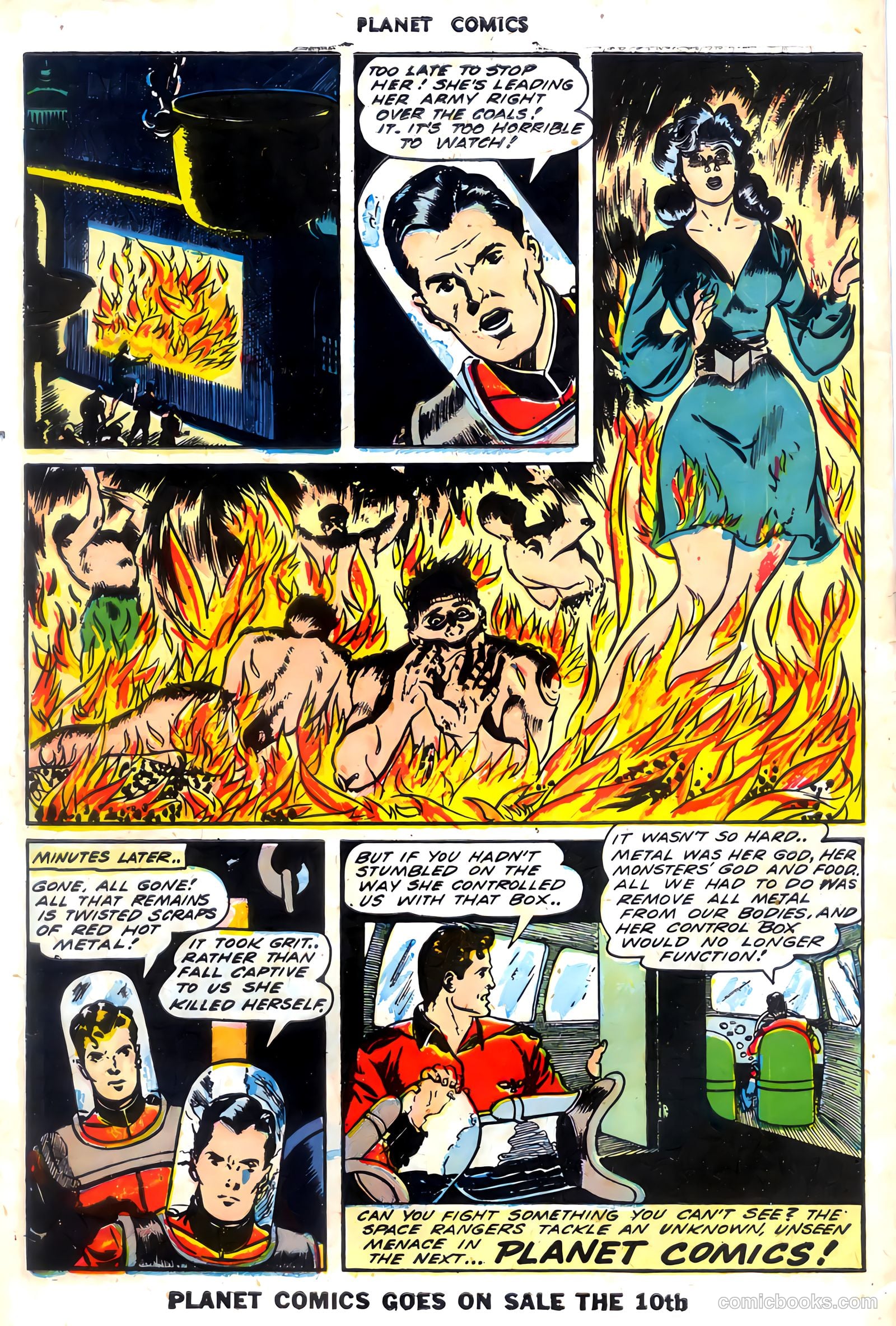 Planet Comics #30 (1944) — page 50 of 52
