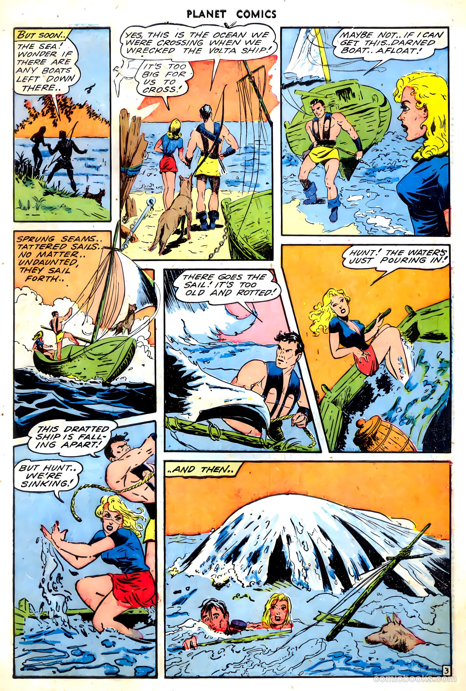 Planet Comics #31 (1944) — page 5 of 52