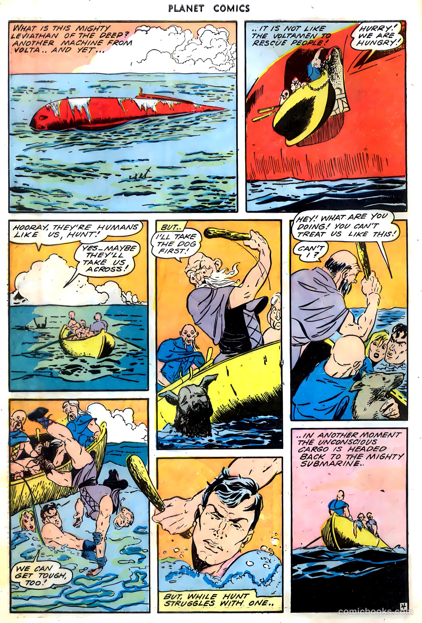 Planet Comics #31 (1944) — page 6 of 52