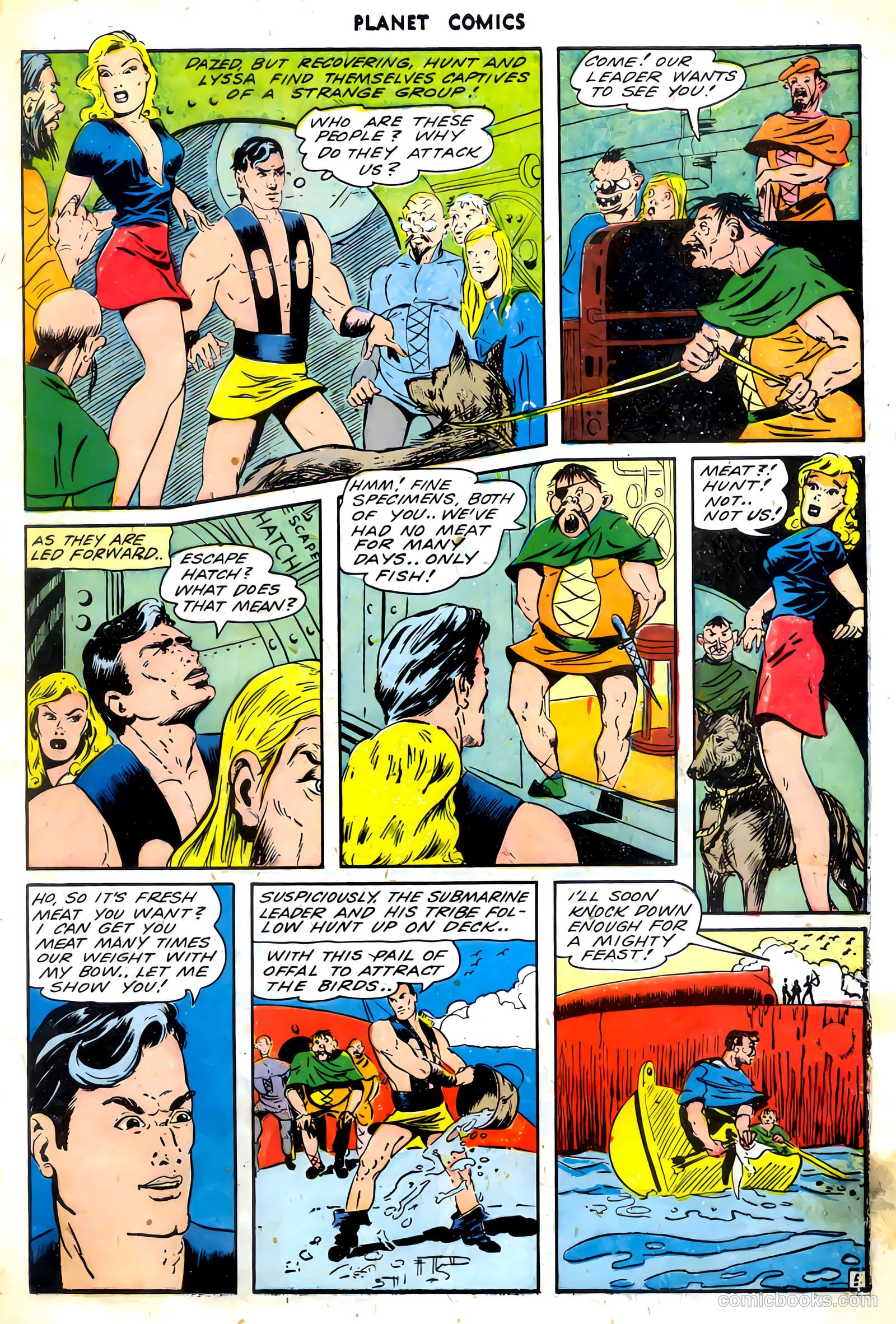 Planet Comics #31 (1944) — page 7 of 52