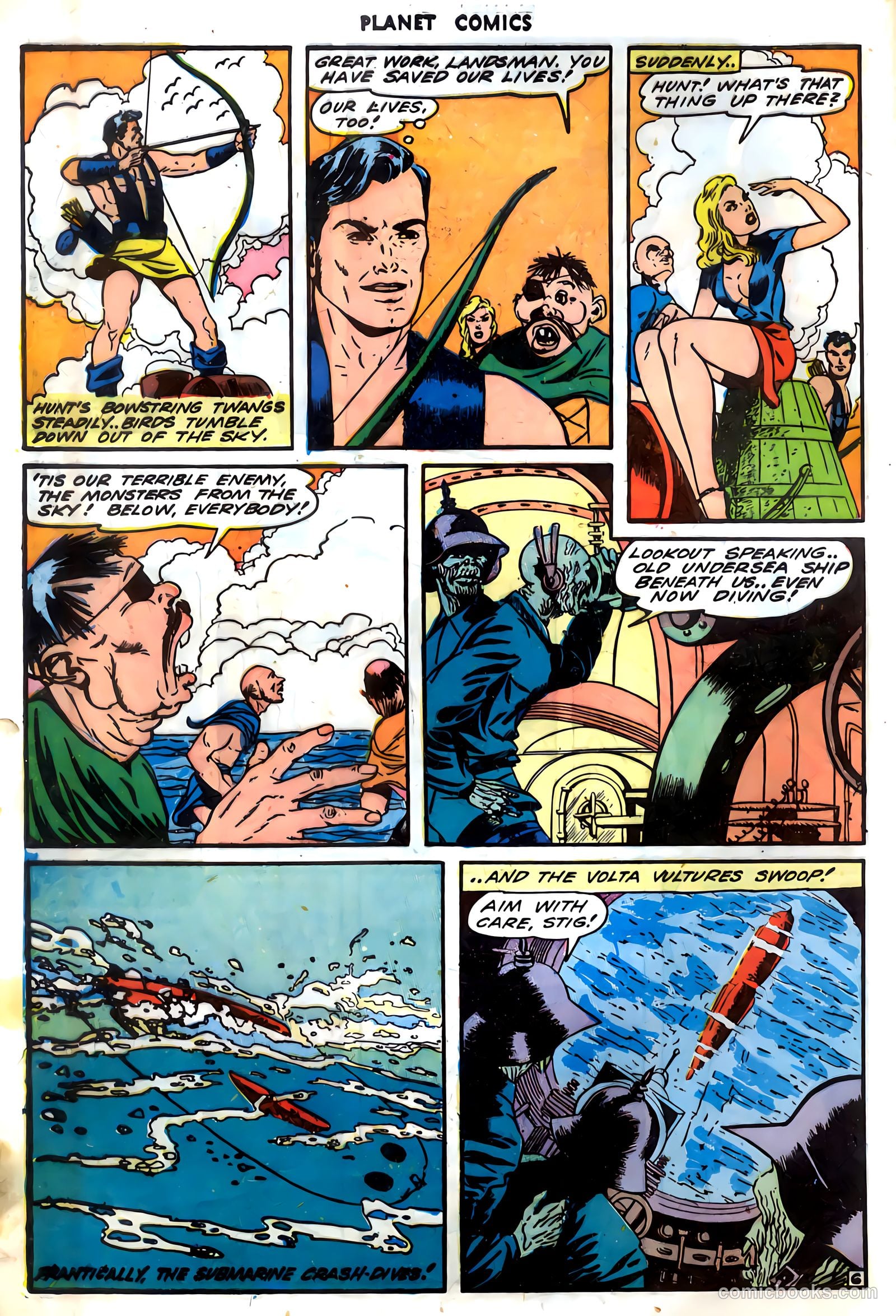 Planet Comics #31 (1944) — page 8 of 52