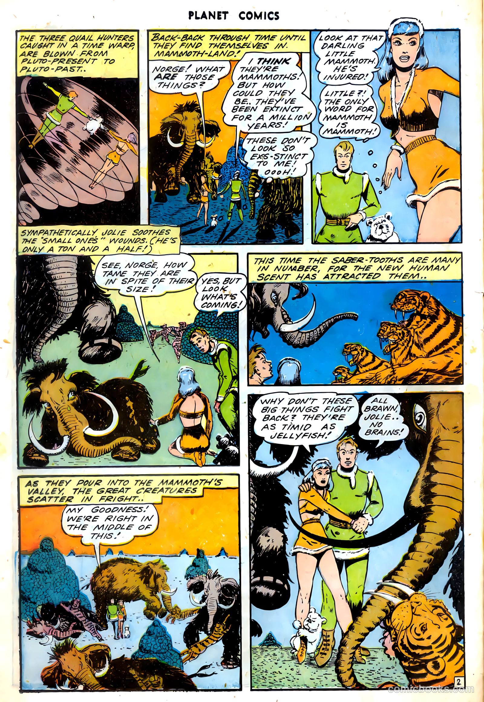 Planet Comics #31 (1944) — page 22 of 52