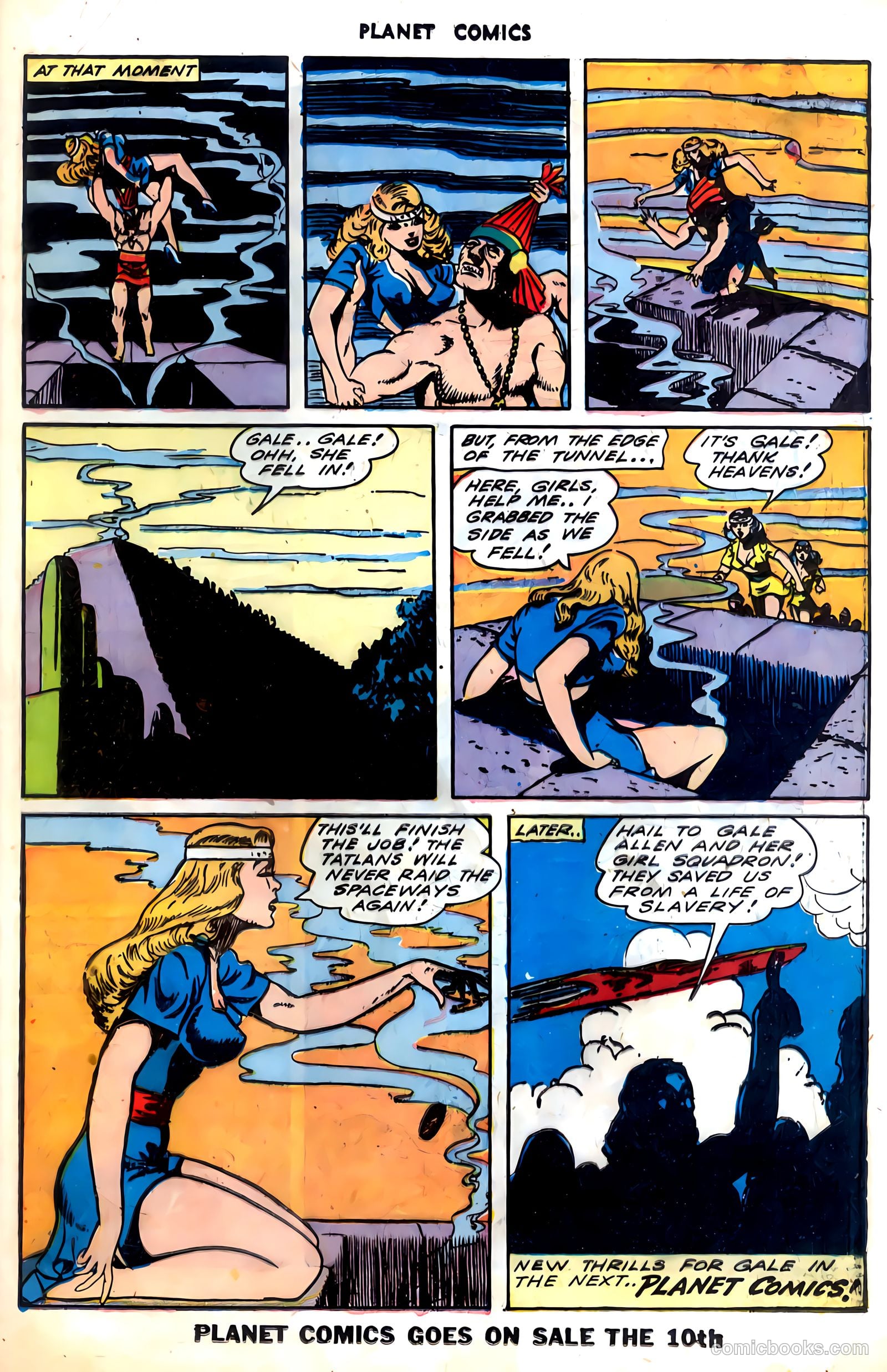 Planet Comics #31 (1944) — page 35 of 52