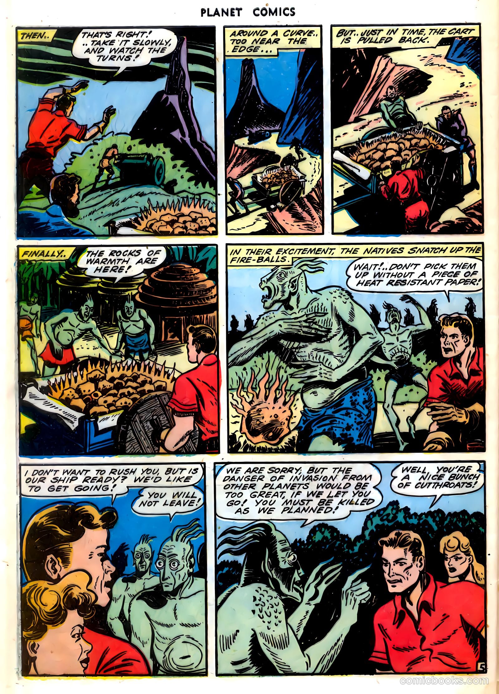 Planet Comics #31 (1944) — page 40 of 52
