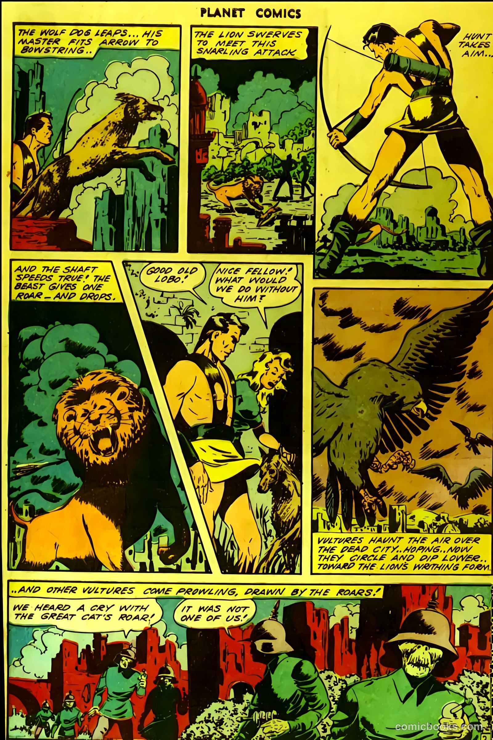 Planet Comics #32 (1944) — page 4 of 52
