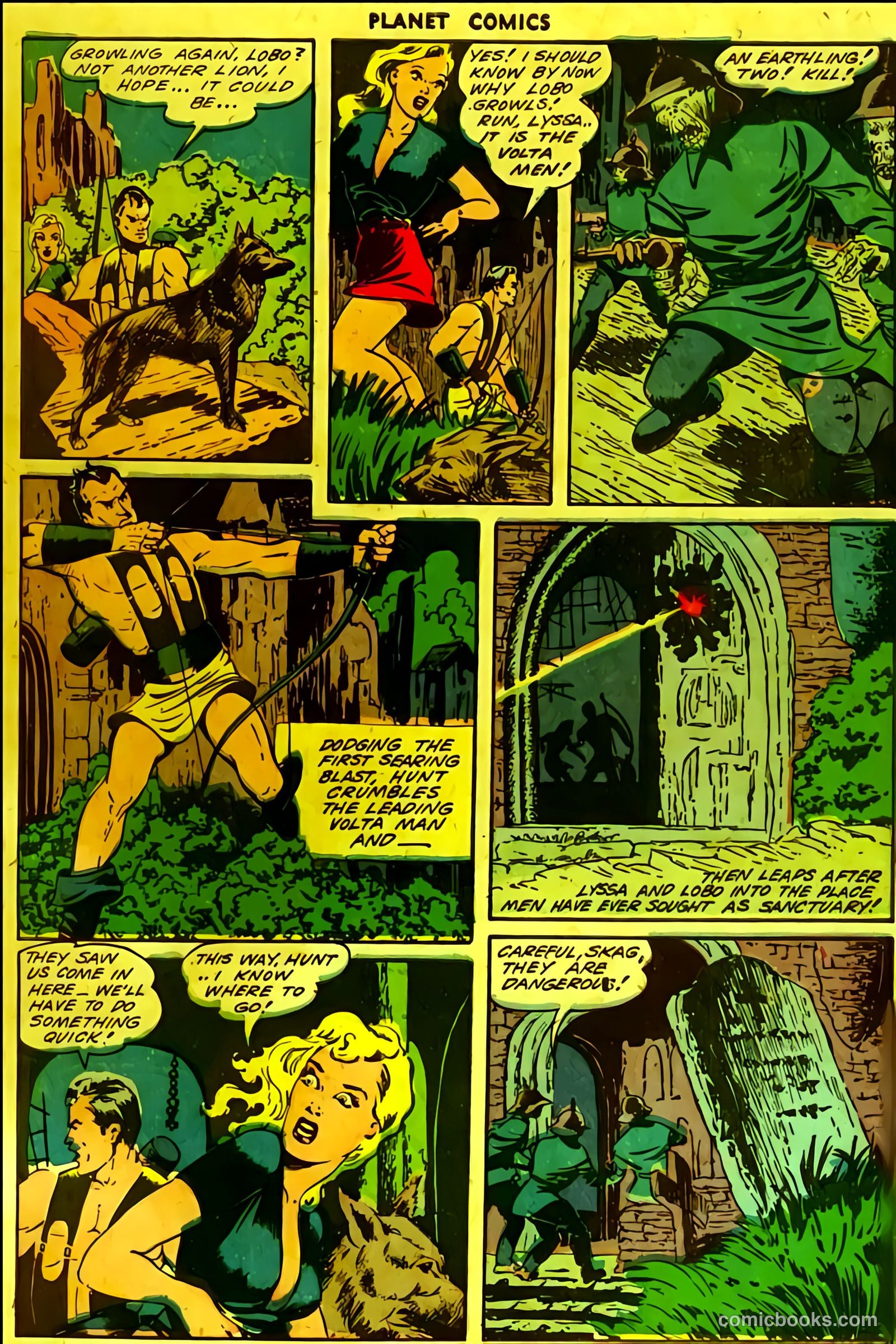 Planet Comics #32 (1944) — page 5 of 52
