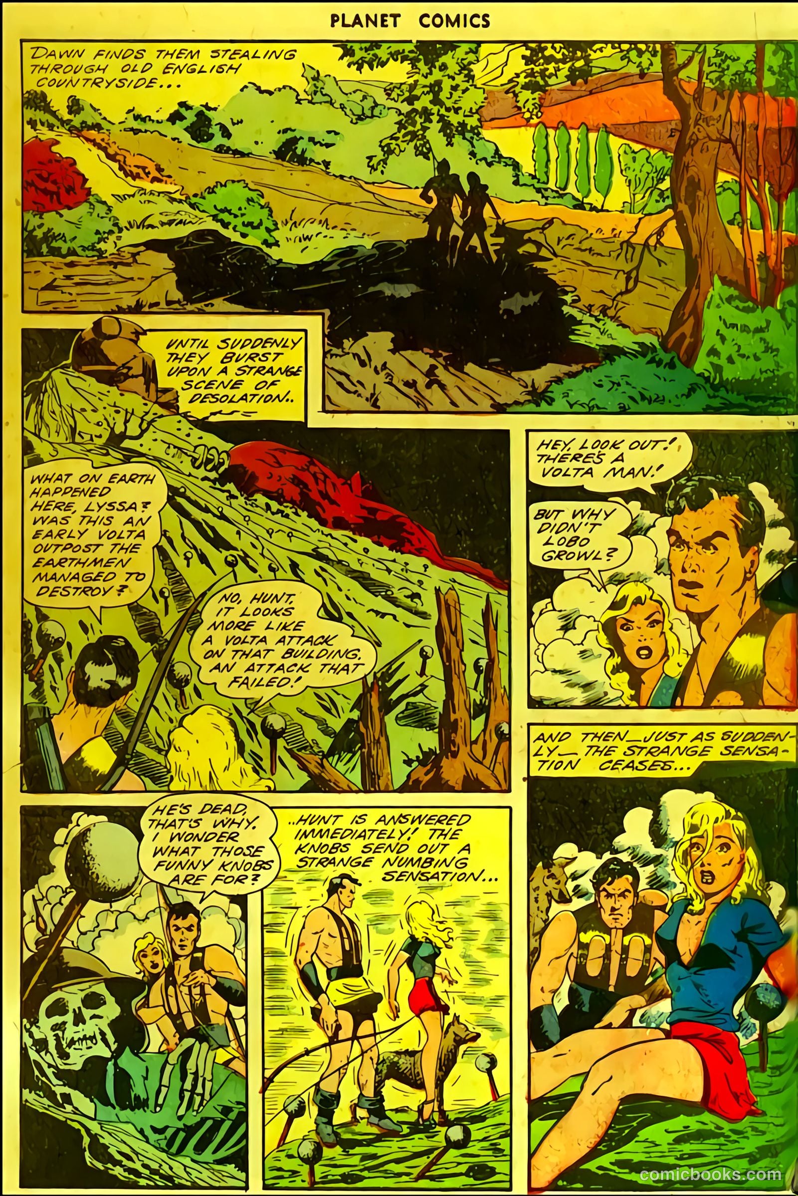 Planet Comics #32 (1944) — page 7 of 52