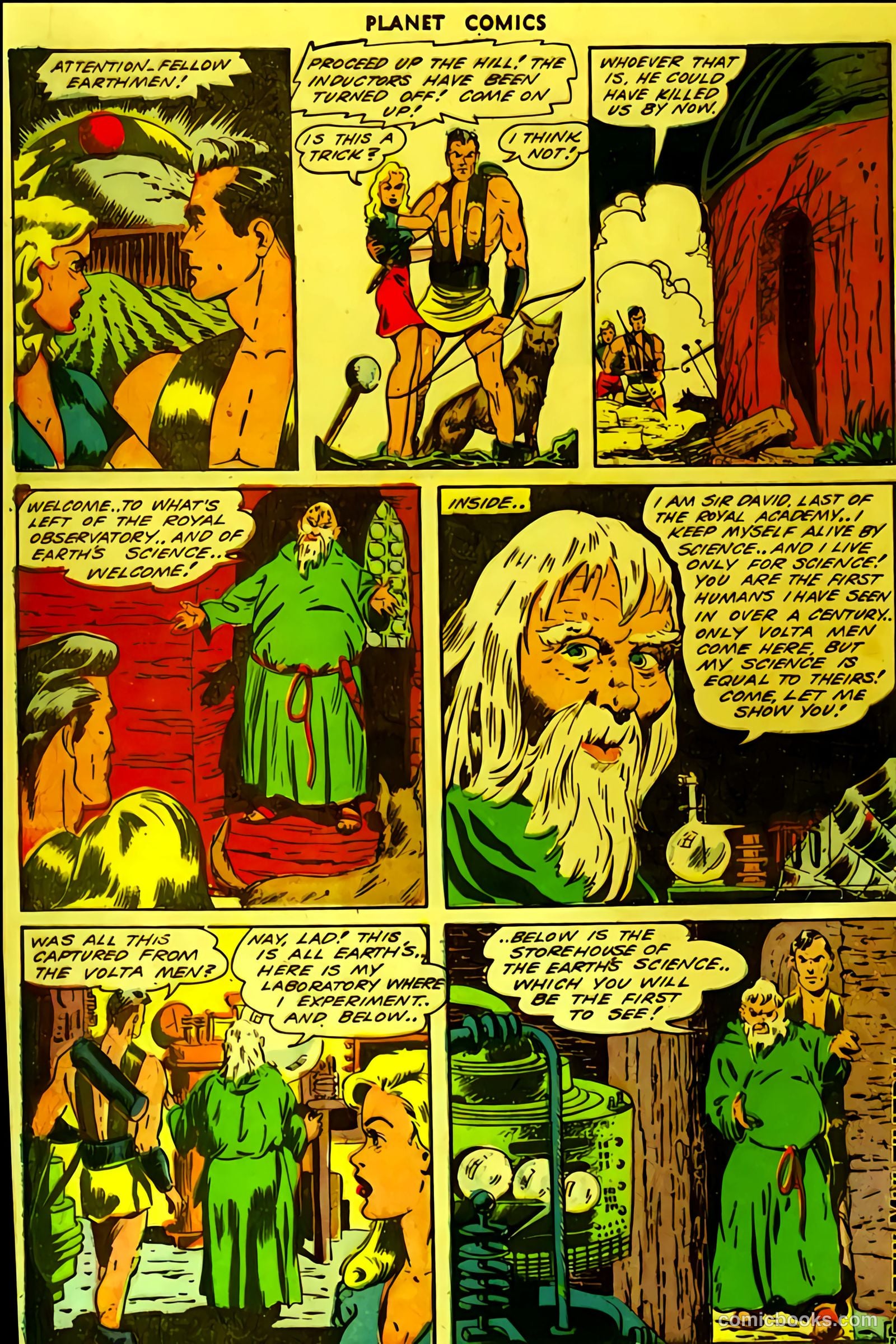 Planet Comics #32 (1944) — page 8 of 52