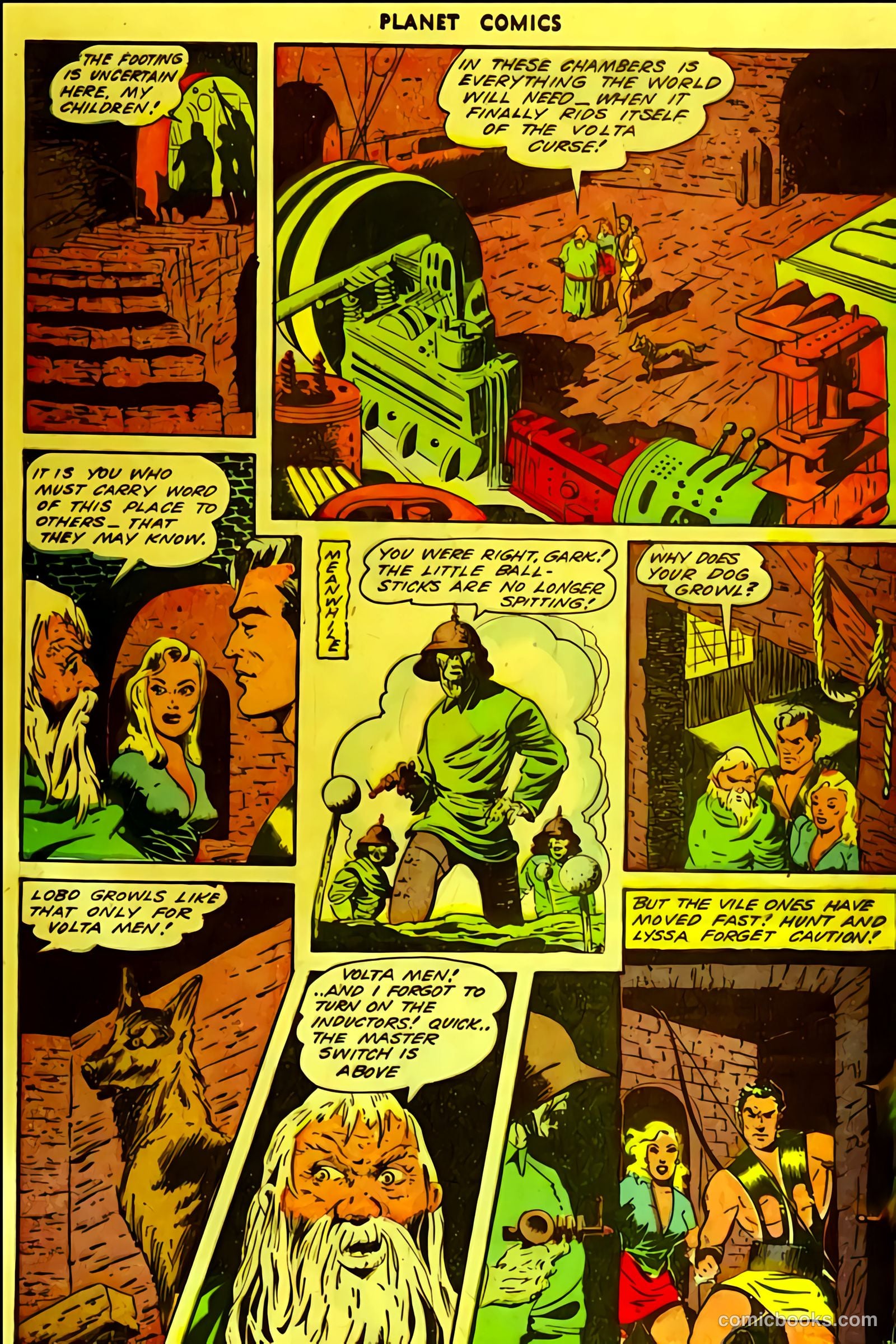 Planet Comics #32 (1944) — page 9 of 52