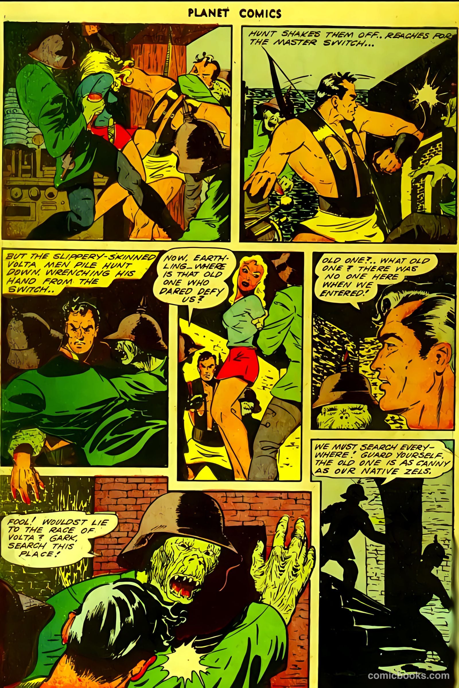 Planet Comics #32 (1944) — page 10 of 52