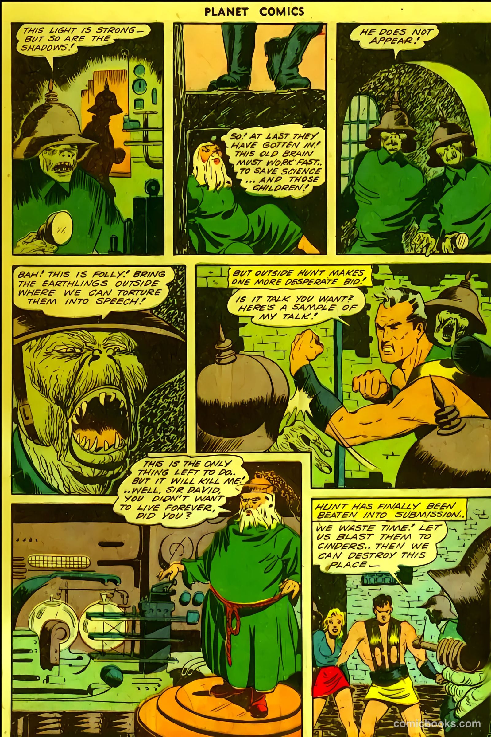 Planet Comics #32 (1944) — page 11 of 52