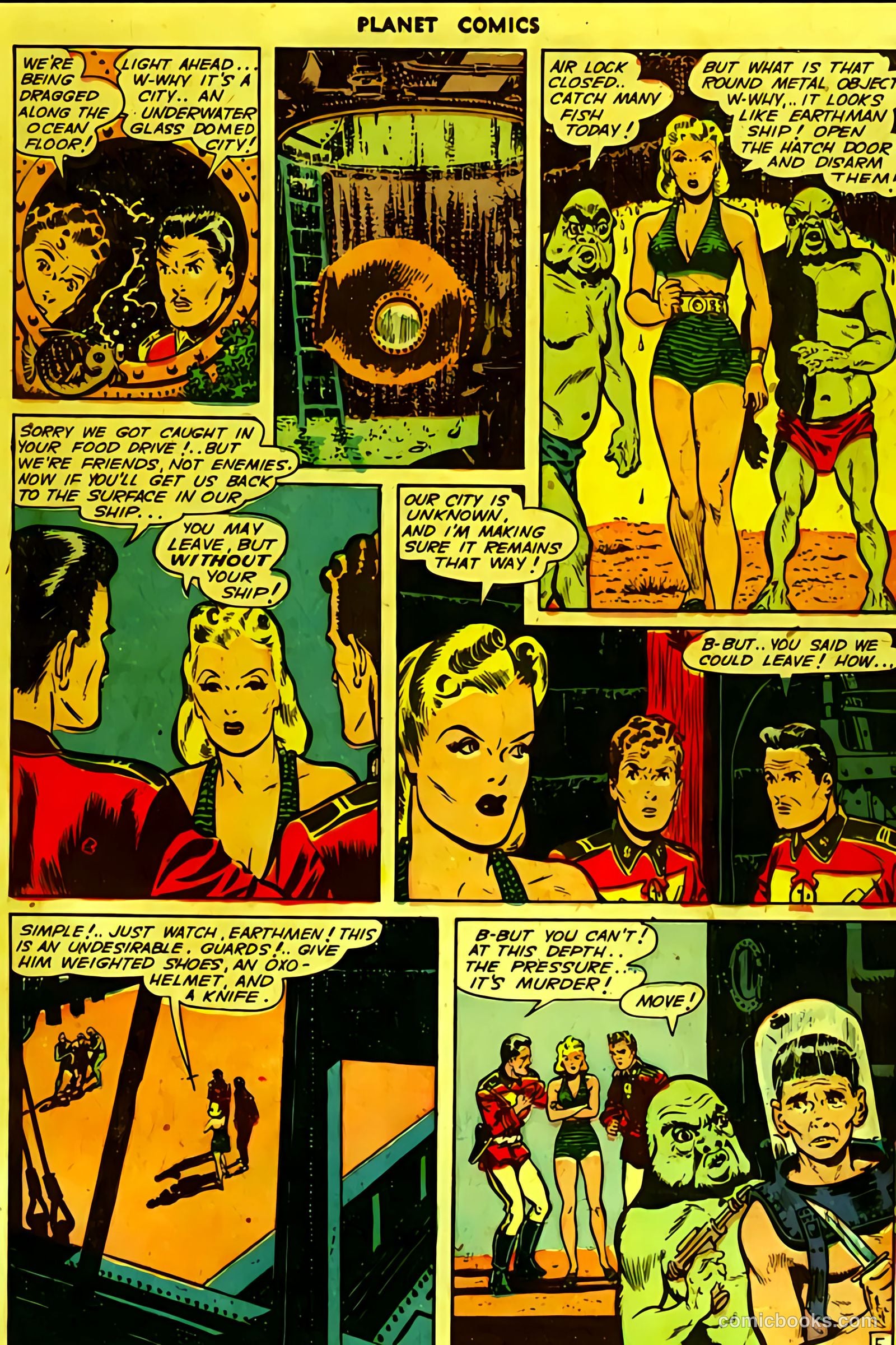 Planet Comics #32 (1944) — page 17 of 52