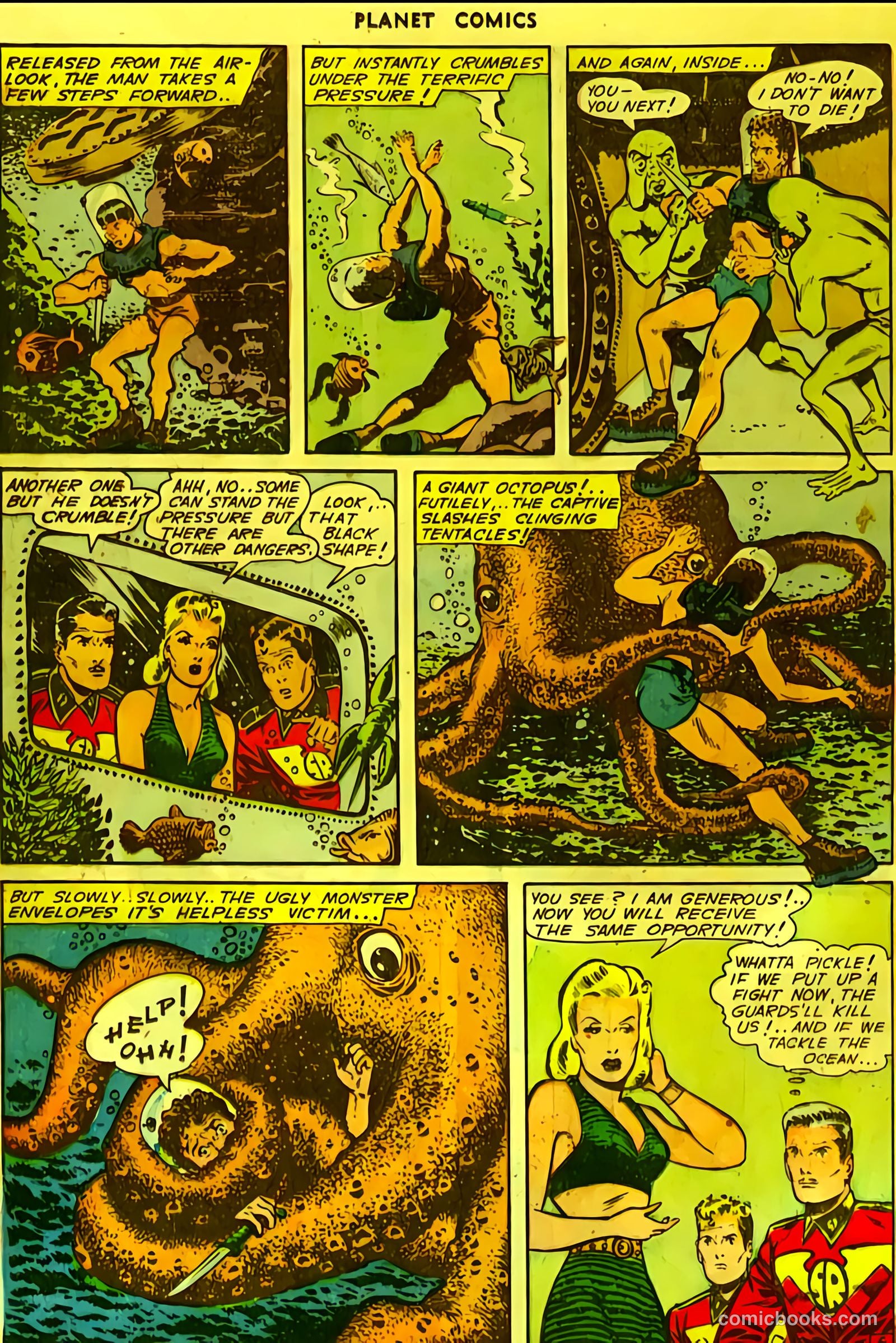 Planet Comics #32 (1944) — page 18 of 52
