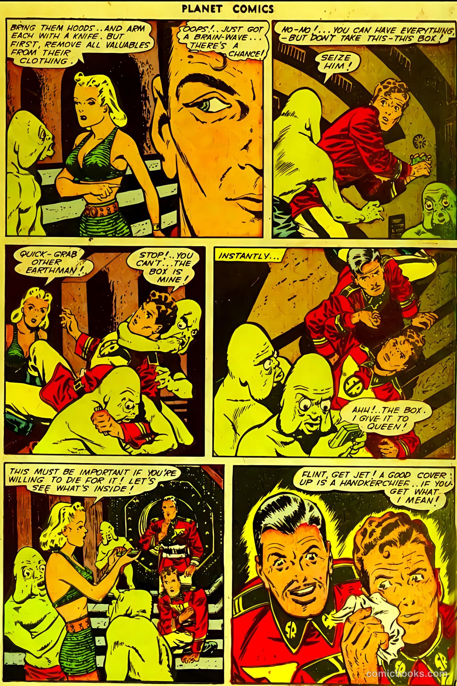 Planet Comics #32 (1944) — page 19 of 52