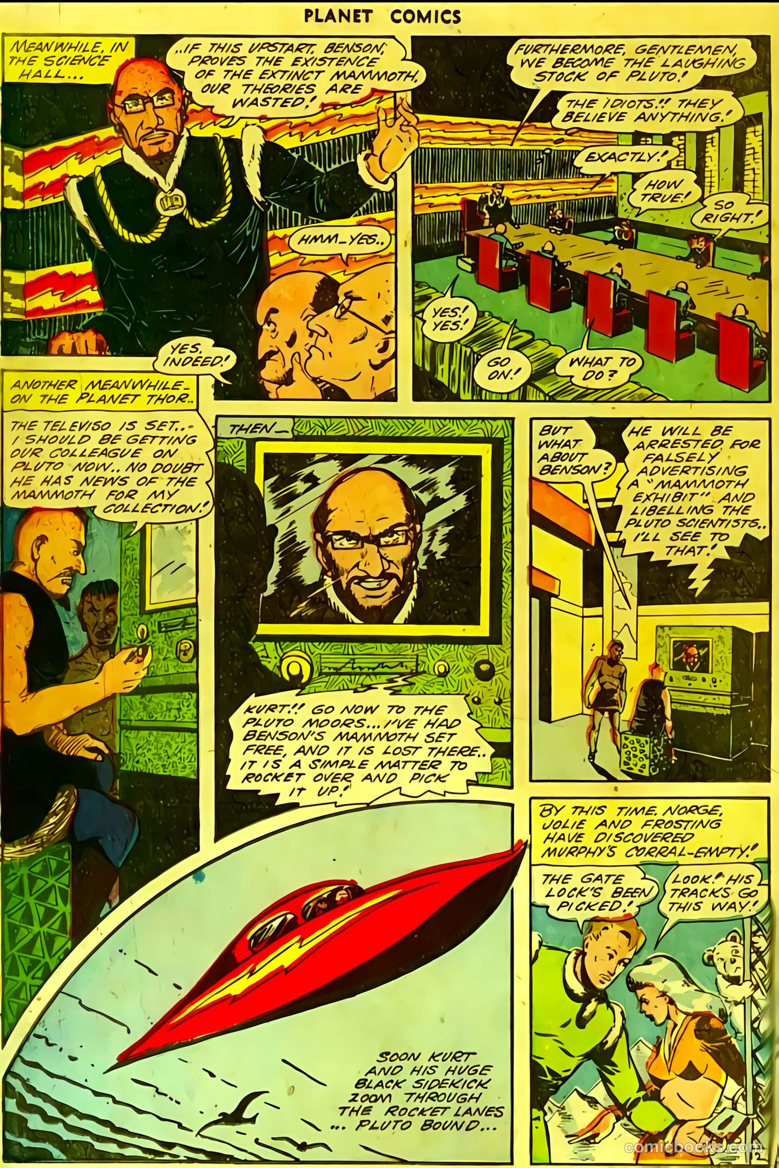 Planet Comics #32 (1944) — page 22 of 52