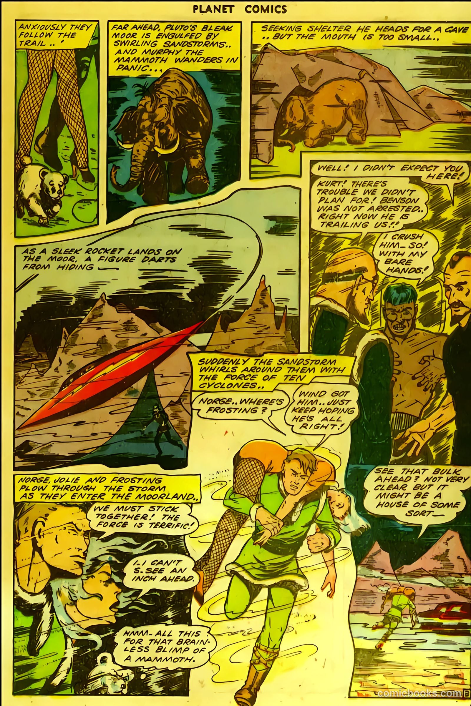 Planet Comics #32 (1944) — page 23 of 52