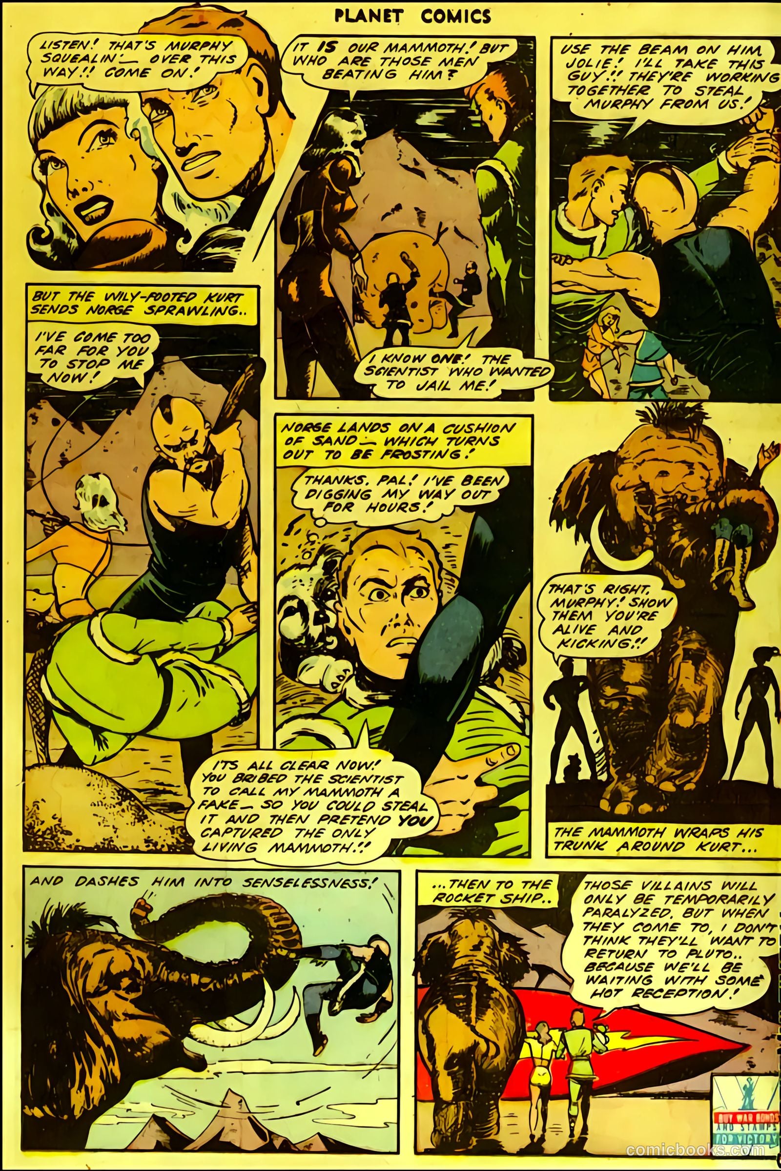 Planet Comics #32 (1944) — page 25 of 52