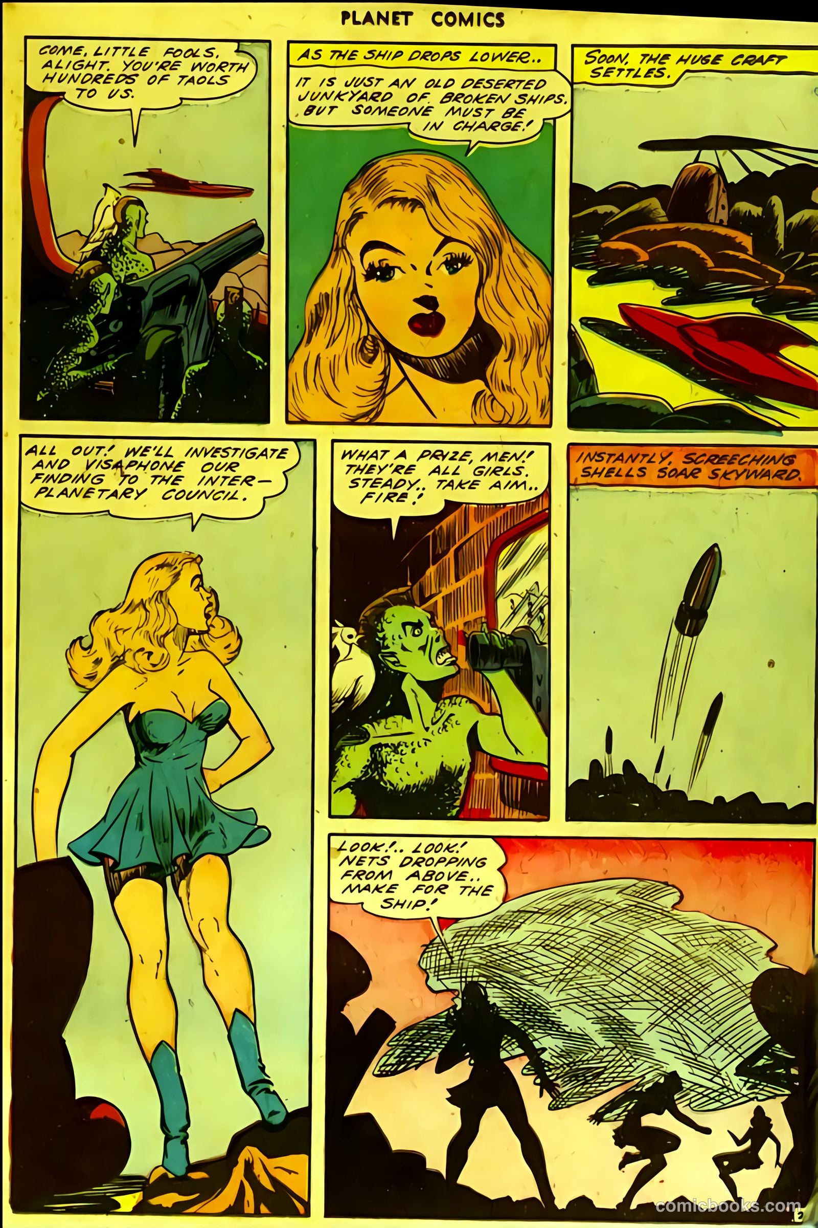 Planet Comics #32 (1944) — page 27 of 52