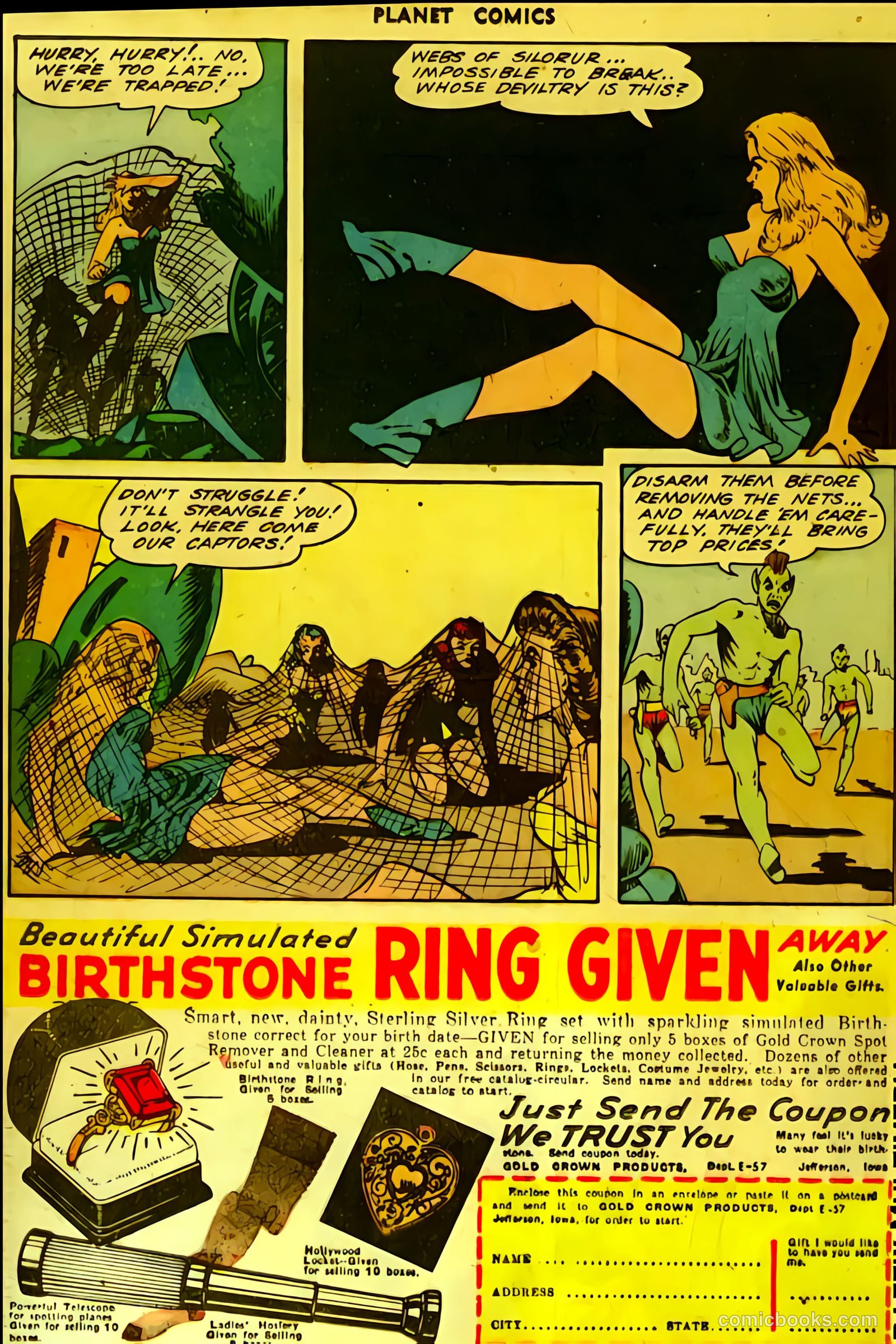 Planet Comics #32 (1944) — page 28 of 52
