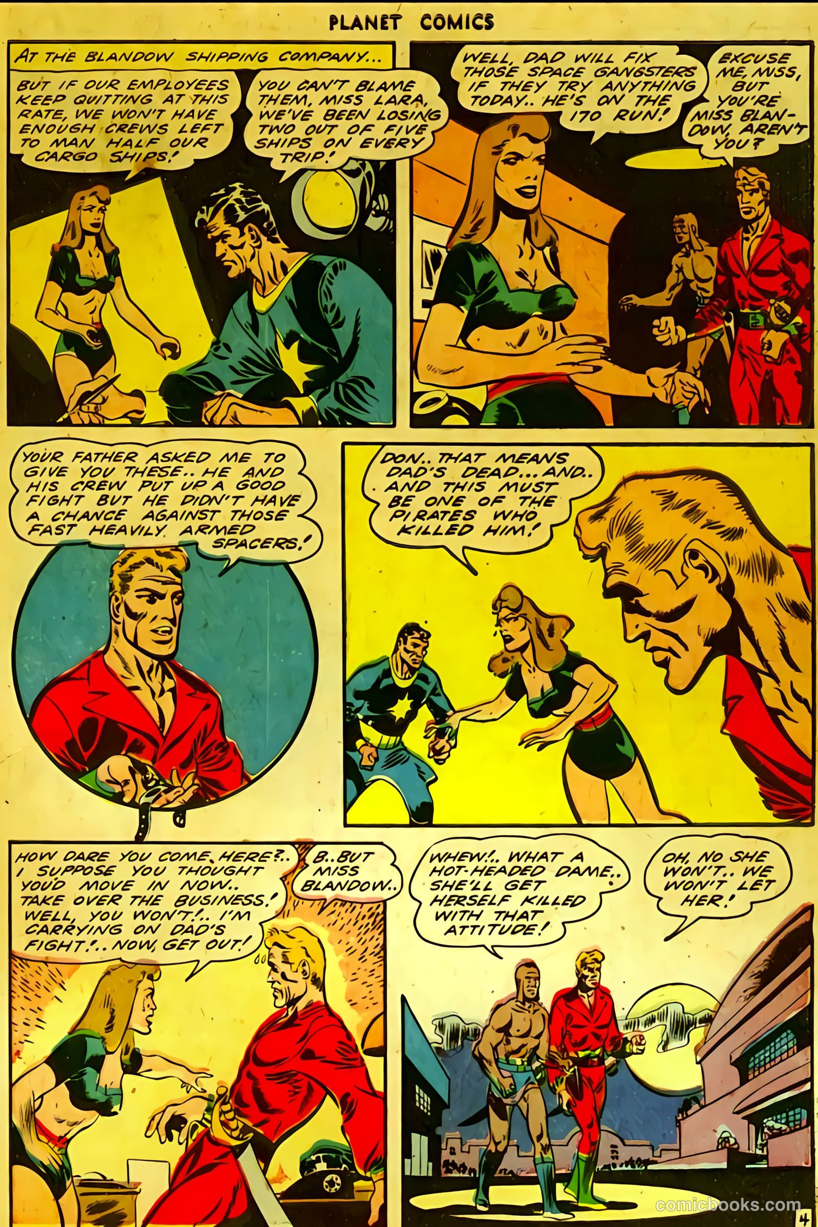 Planet Comics #32 (1944) — page 39 of 52