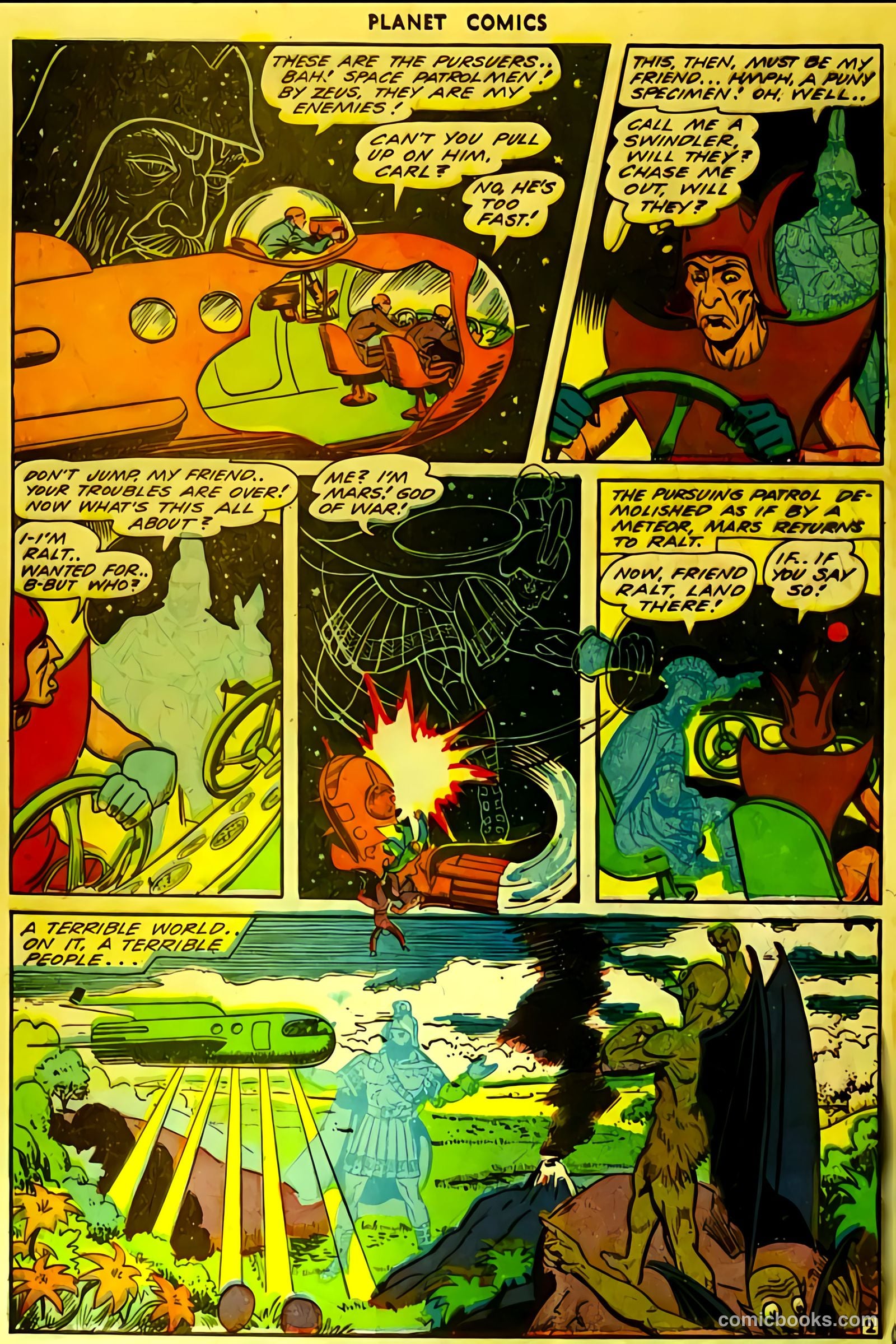 Planet Comics #32 (1944) — page 44 of 52