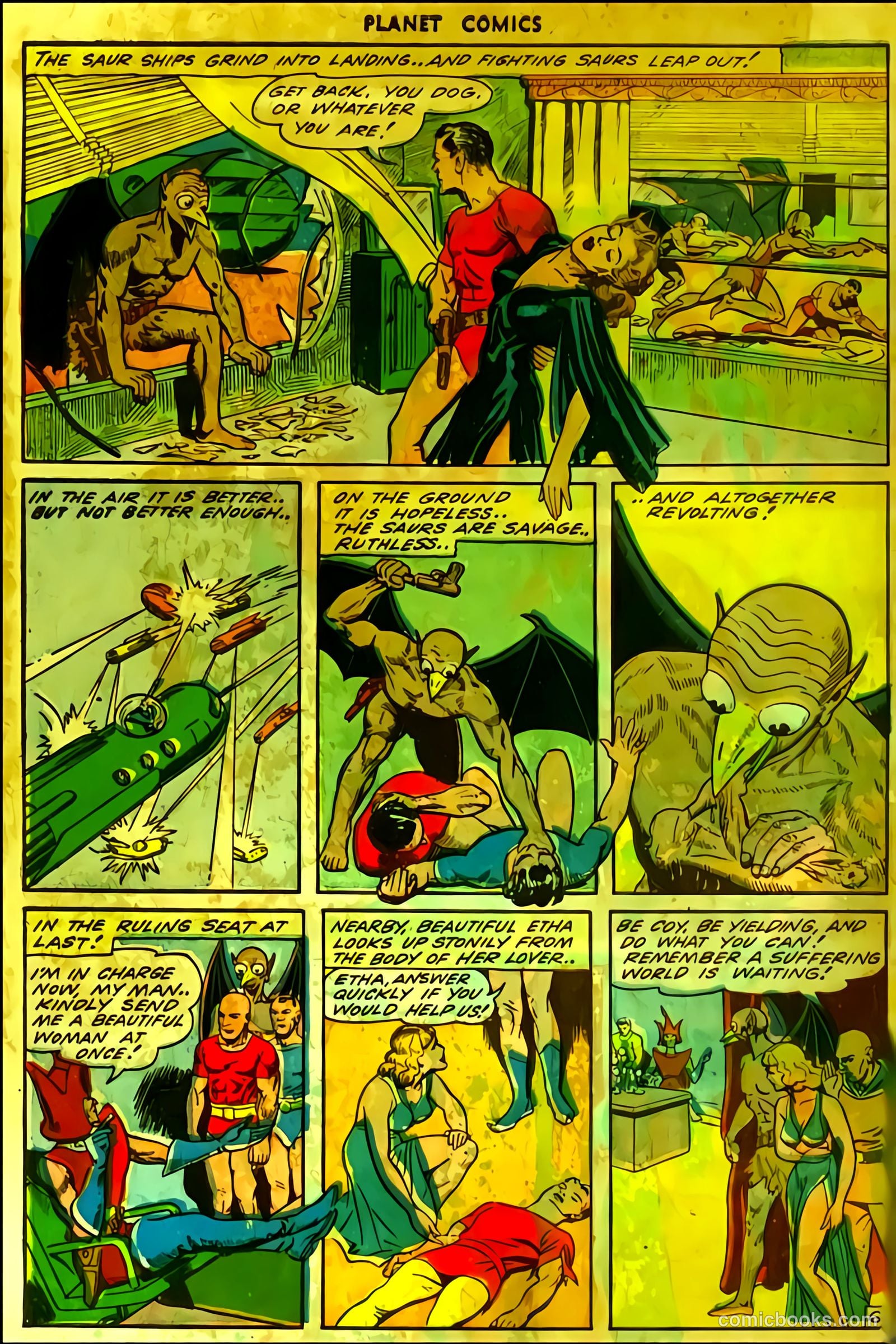 Planet Comics #32 (1944) — page 48 of 52